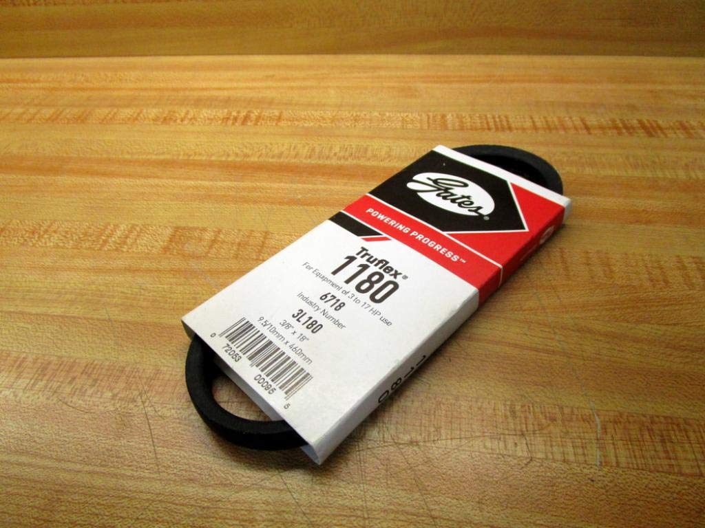 GATES CORPORATION 3L180 MM 18x3/8 FHP V Belt