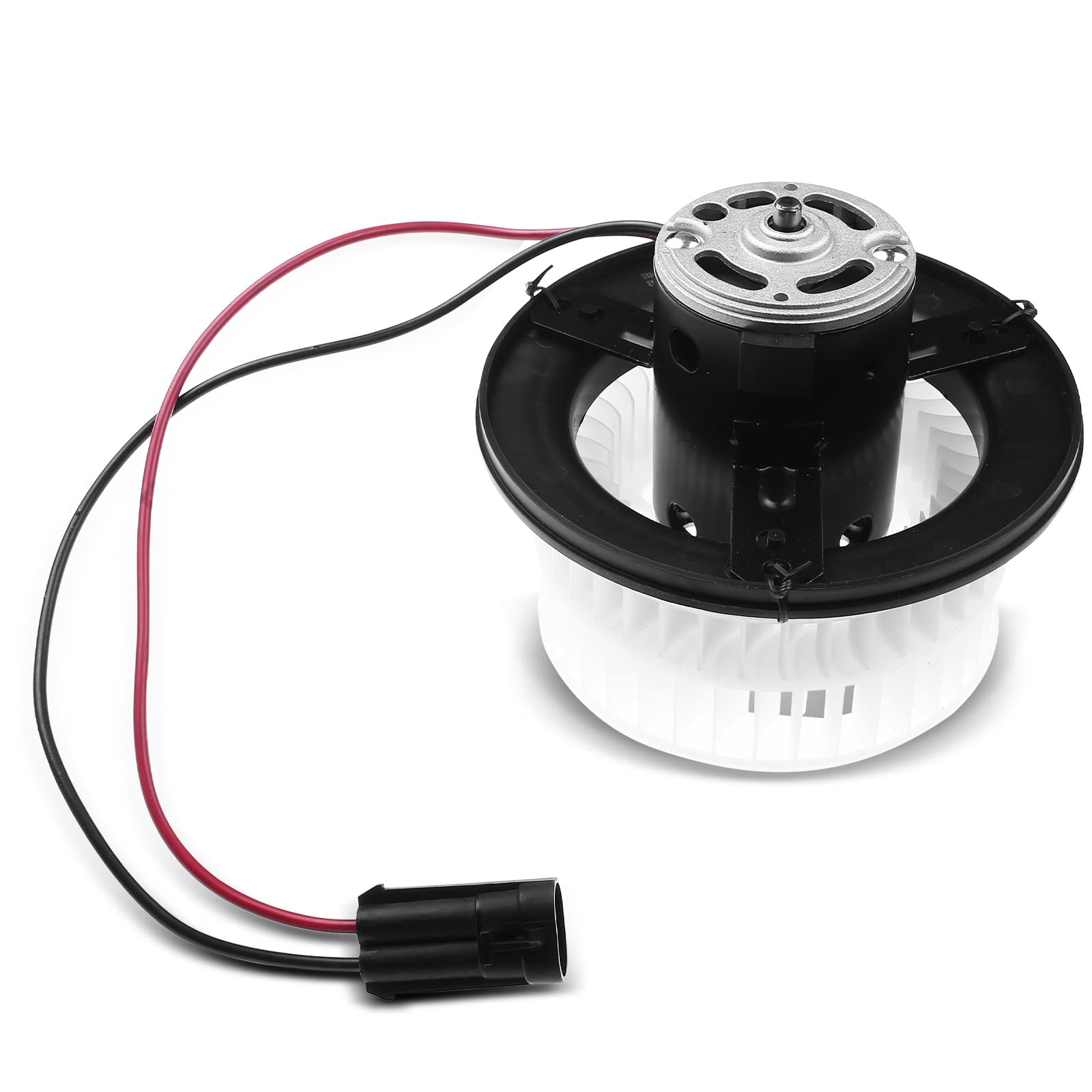 A-Premium Hvac Heater Blower Motor Assembly Compatible With Freightliner & Volvo Vehicles - Classic 2001-2010, Classic Xl, Fl106, Fl112, Fl50, Fl60, Fl70, Fl80, Flc112, Fld112, Vn, Front Side