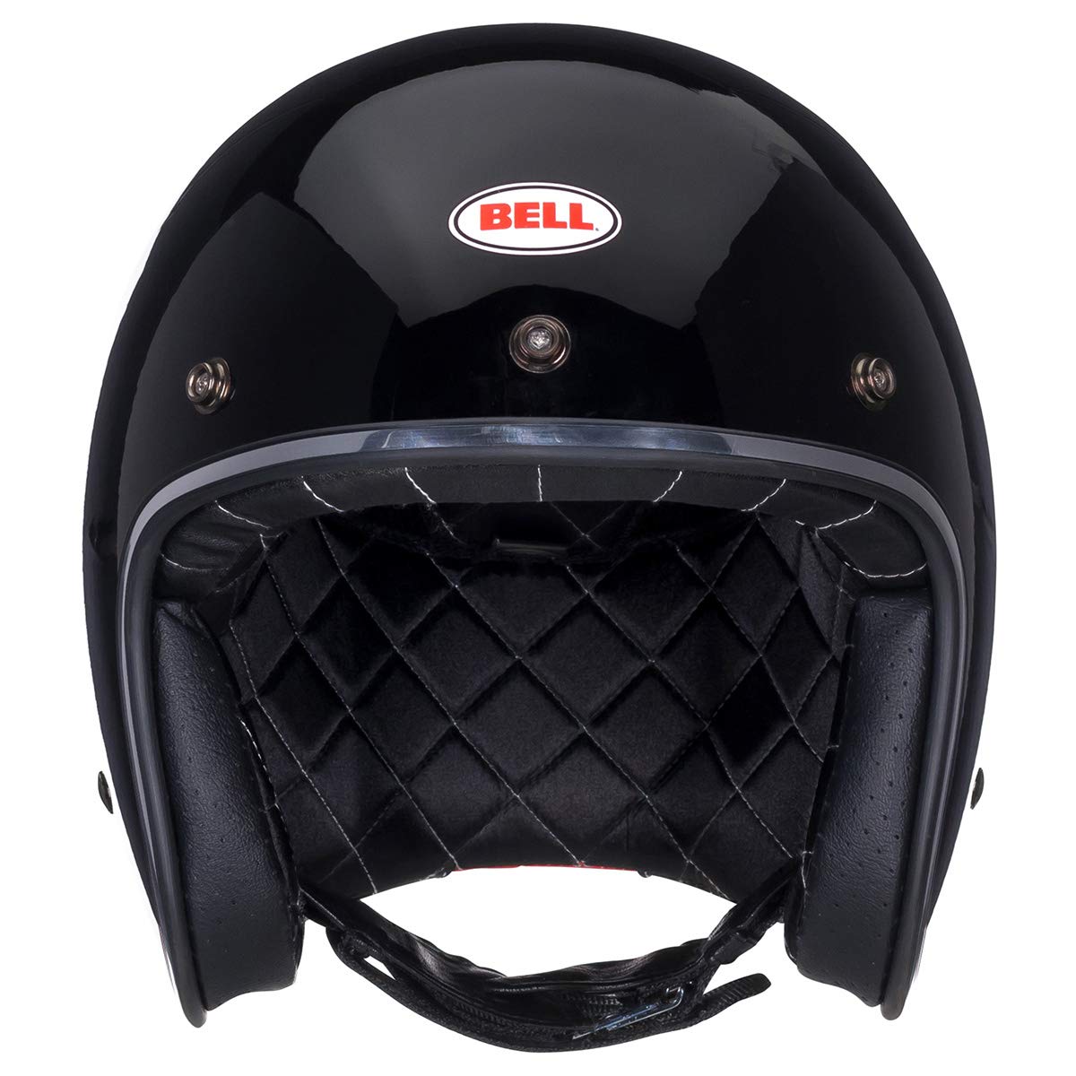 Bell Custom 500 Open-Face Motorcycle Helmet (Gloss Black - X-Large)