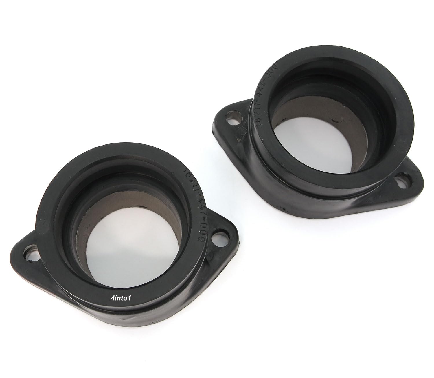 Set Of 2 Reproduction Intake Insulators 16211-447-670 - Compatible With Honda Cm400C Cm400E Cm400T Cb450Sc Cm450