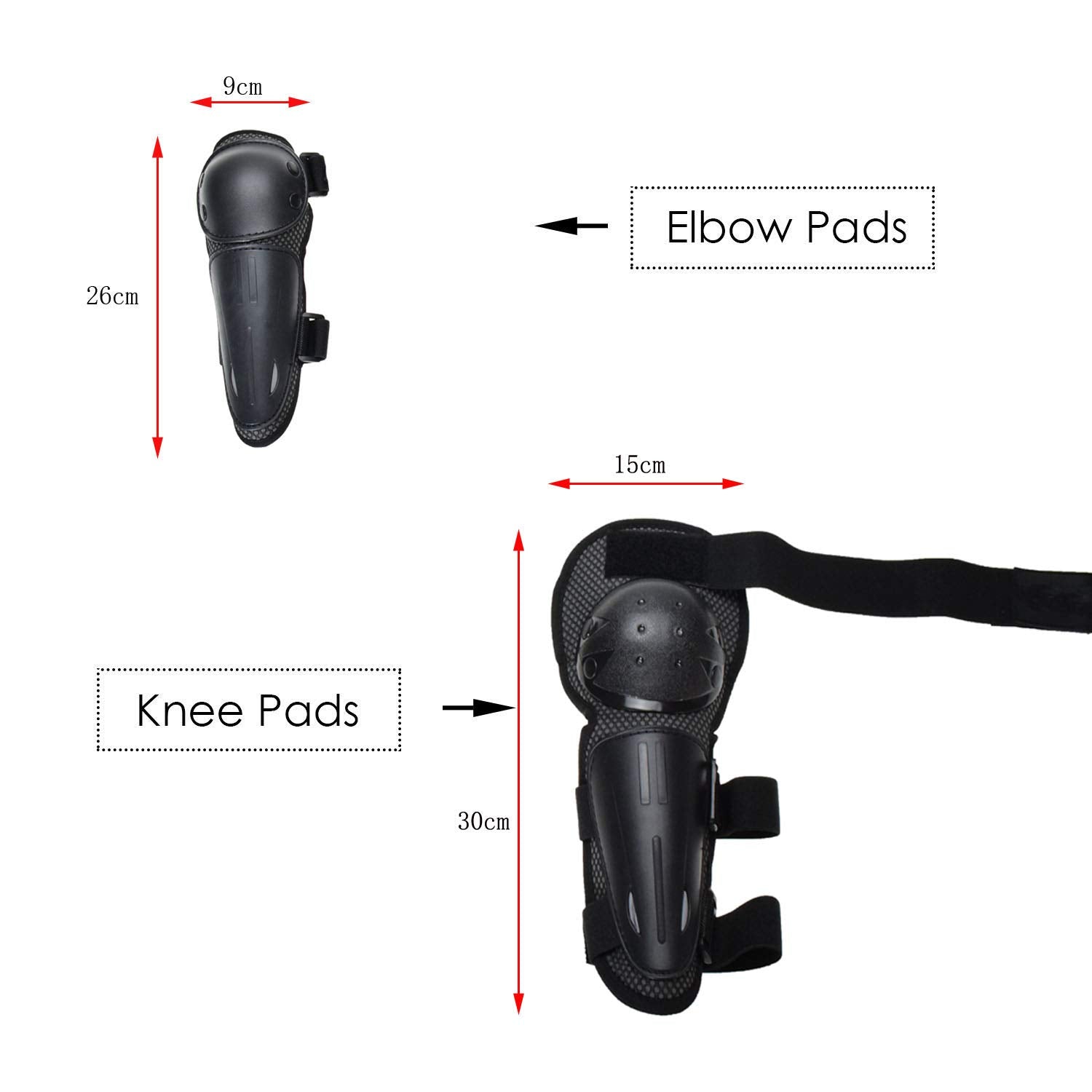 Kids Dirt Bike Full Body Protector Youth, Motorcycle Riding Bike Vest Jacket Knee Elbow Protectors Chest Back Spine Guard For Sn