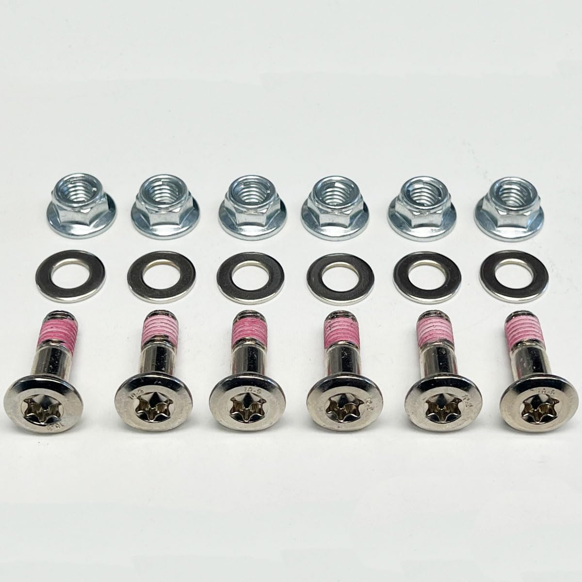Nickel Wurks Specbolt Torx Sprocket Bolt Kit For Ktm Gas Gas Husqvarna Beta And Euro Motorcycles.