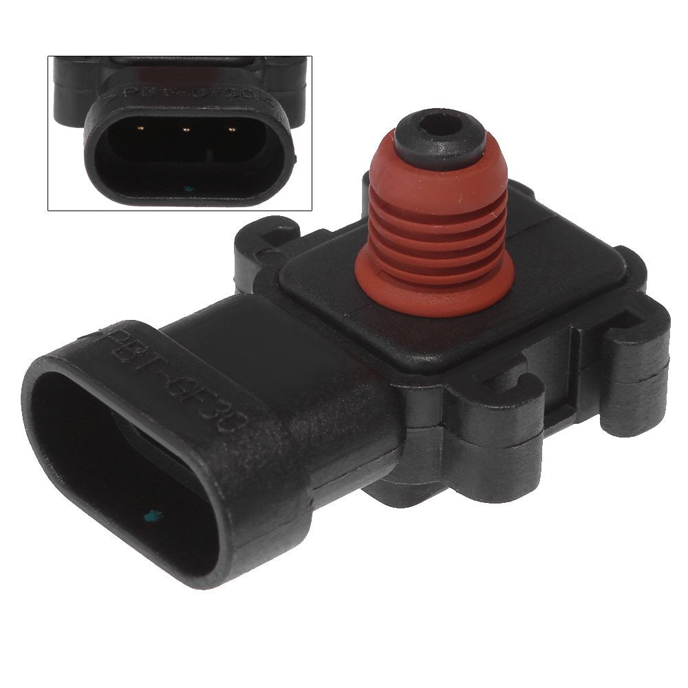 Hoypeyfiy 3 BAR MAP Sensor Replacement for Chevrolet Express 2500 3500 4500, Replacement for Silverado 2500 3500