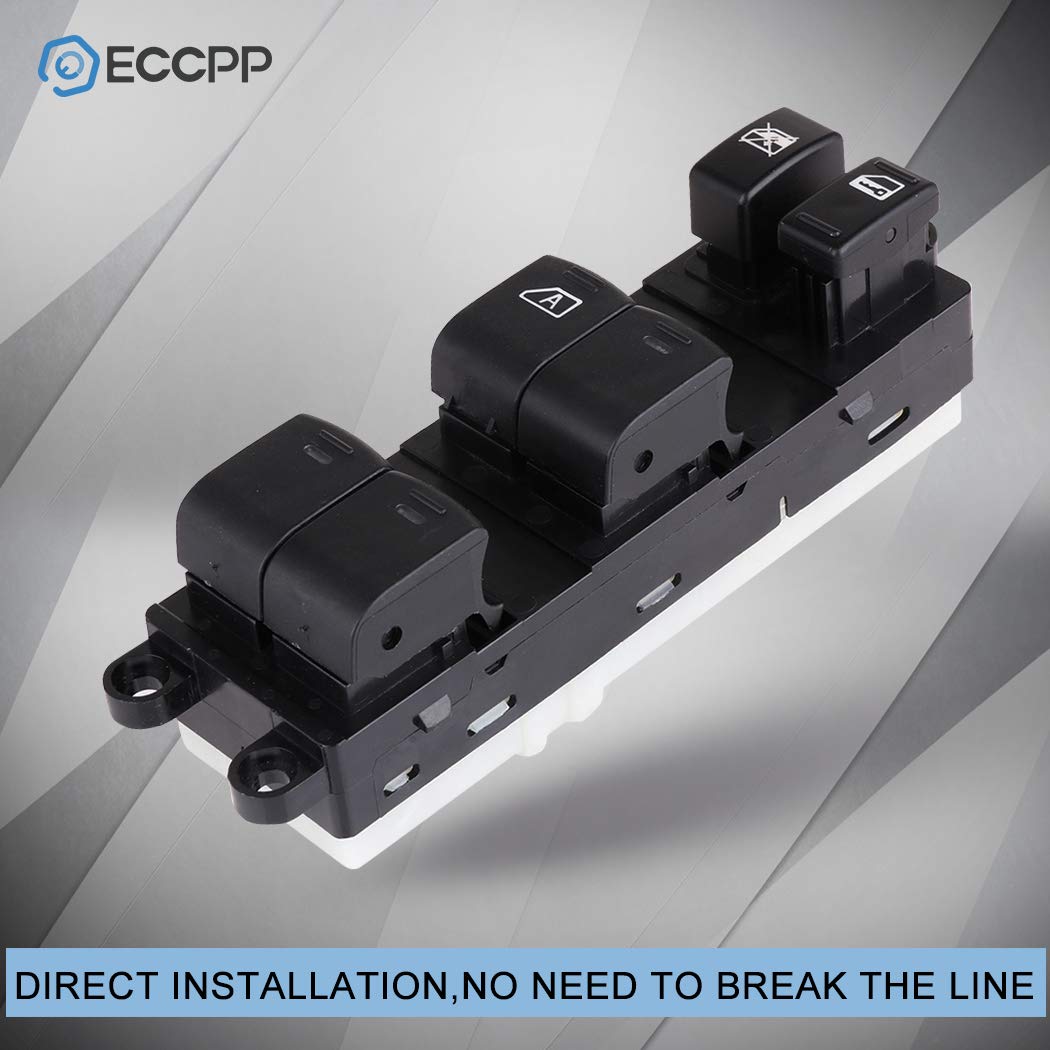 Eccpp 25401Zp40B Power Window Switch On Front Left Driver Side Fits For Nissan2005-2008 Pathfinder 25401Zp40B