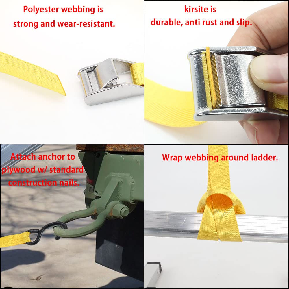 Scottchen Pro Replacement Ramp Safety Strap For Atv Loading 2Pack