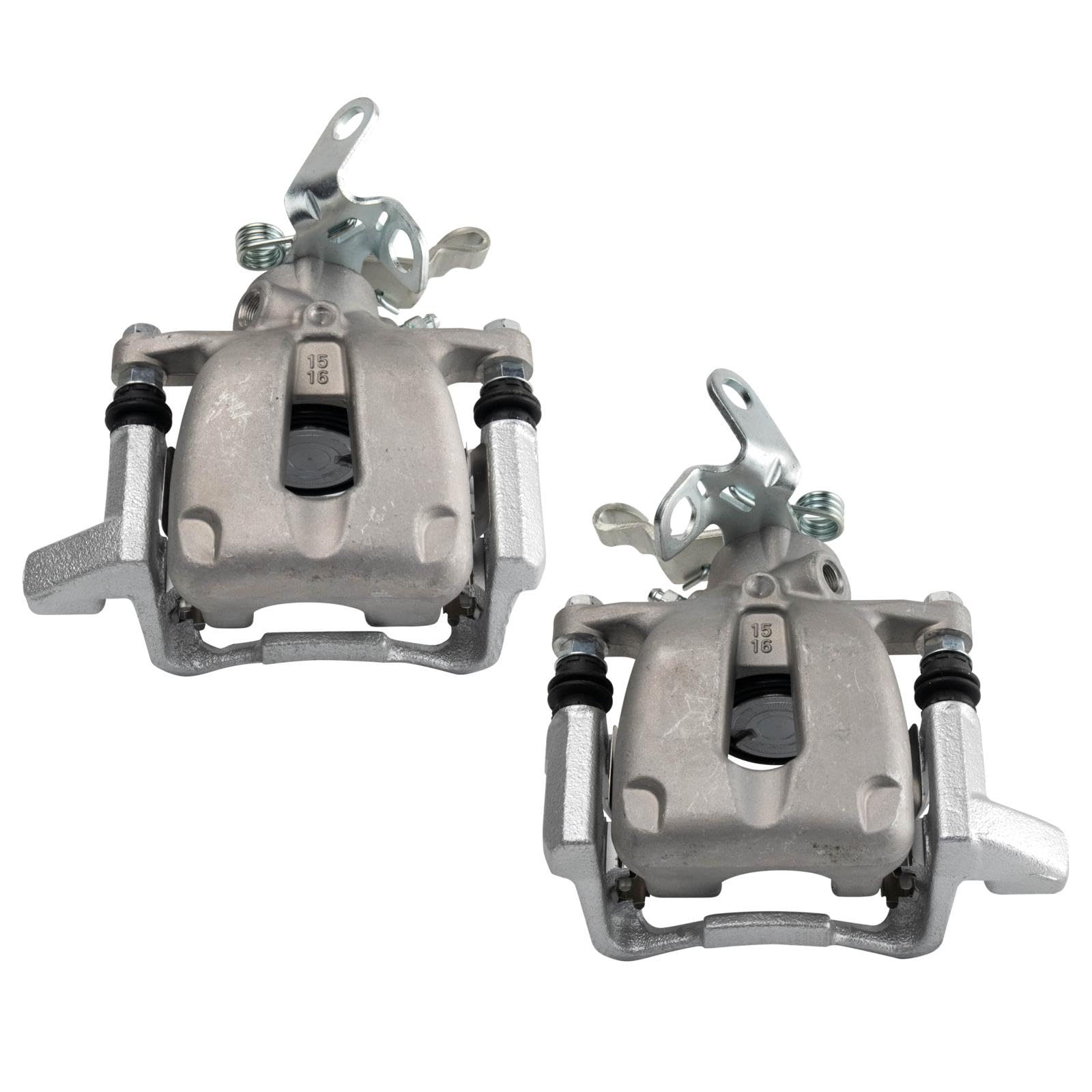 Trq Rear Brake Caliper Set Compatible With 2009 Audi A3 A3 Quattro 2010 Volkswagen Golf 2005-2010 Jetta 2006-2009 Rabbit