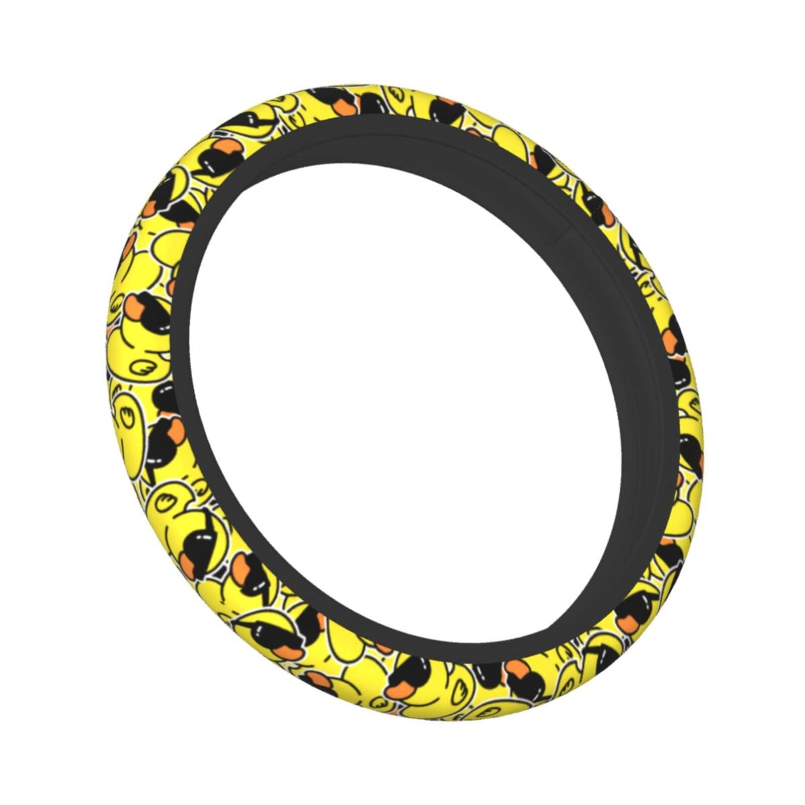 Duck Print Steering Wheel Cover Neoprene Car Steering Wheel Protector Covers Non Slip Universal 15 Inch For Men Women