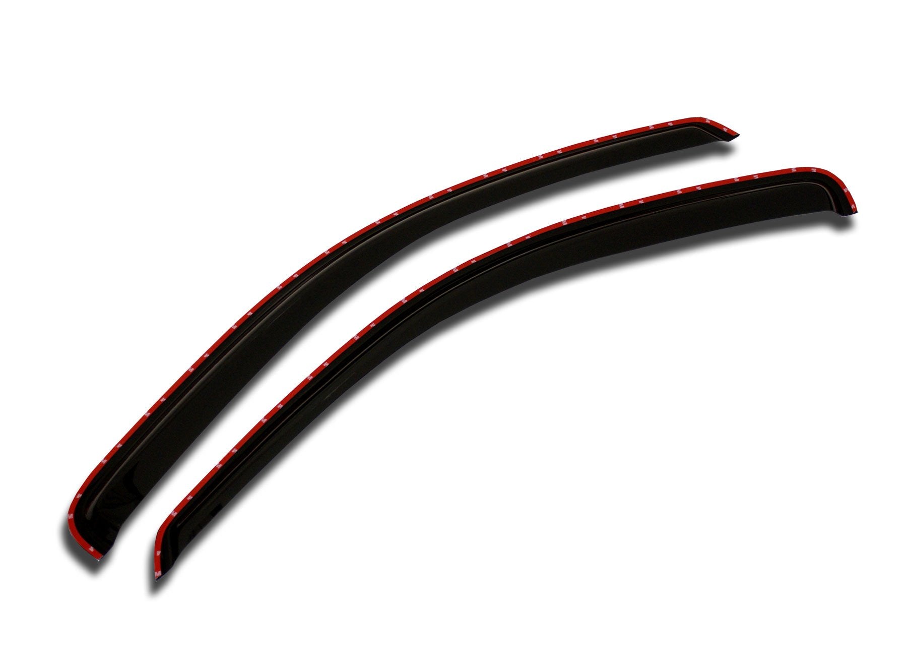 Tuningpros WD2-223i Dark Smoke 2 Pcs Set Window Visor (in-Channel) Deflector Rain Guard Compatible with 2006-2011 Honda Civic Co