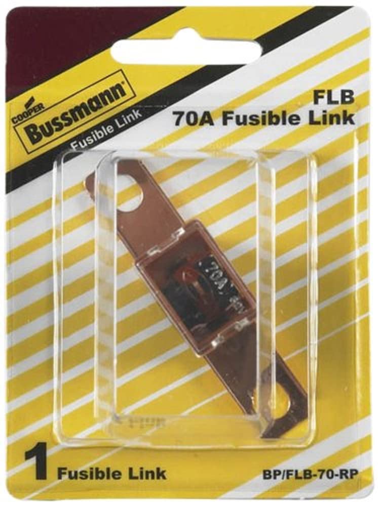 Bussmann (BP/FLB-70-RP) 70 Amp Bolt-on Fusible Link with 13/16' Bolt Terminal