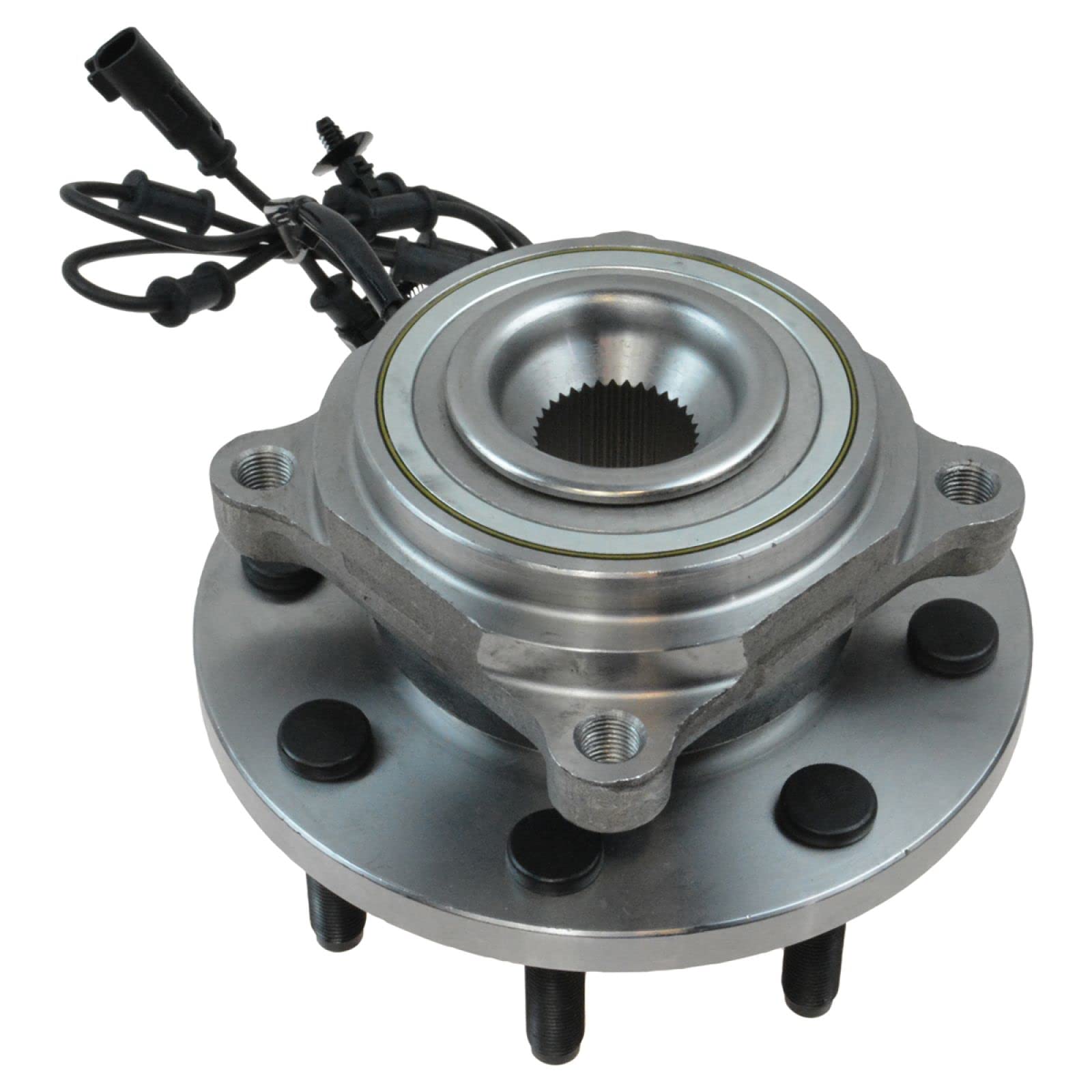 Trq Front Wheel Bearing & Hub Assembly With Abs Sensor Compatible With 2009-2010 Dodge Ram 2500 Ram 3500 2011 Ram 2500 3500