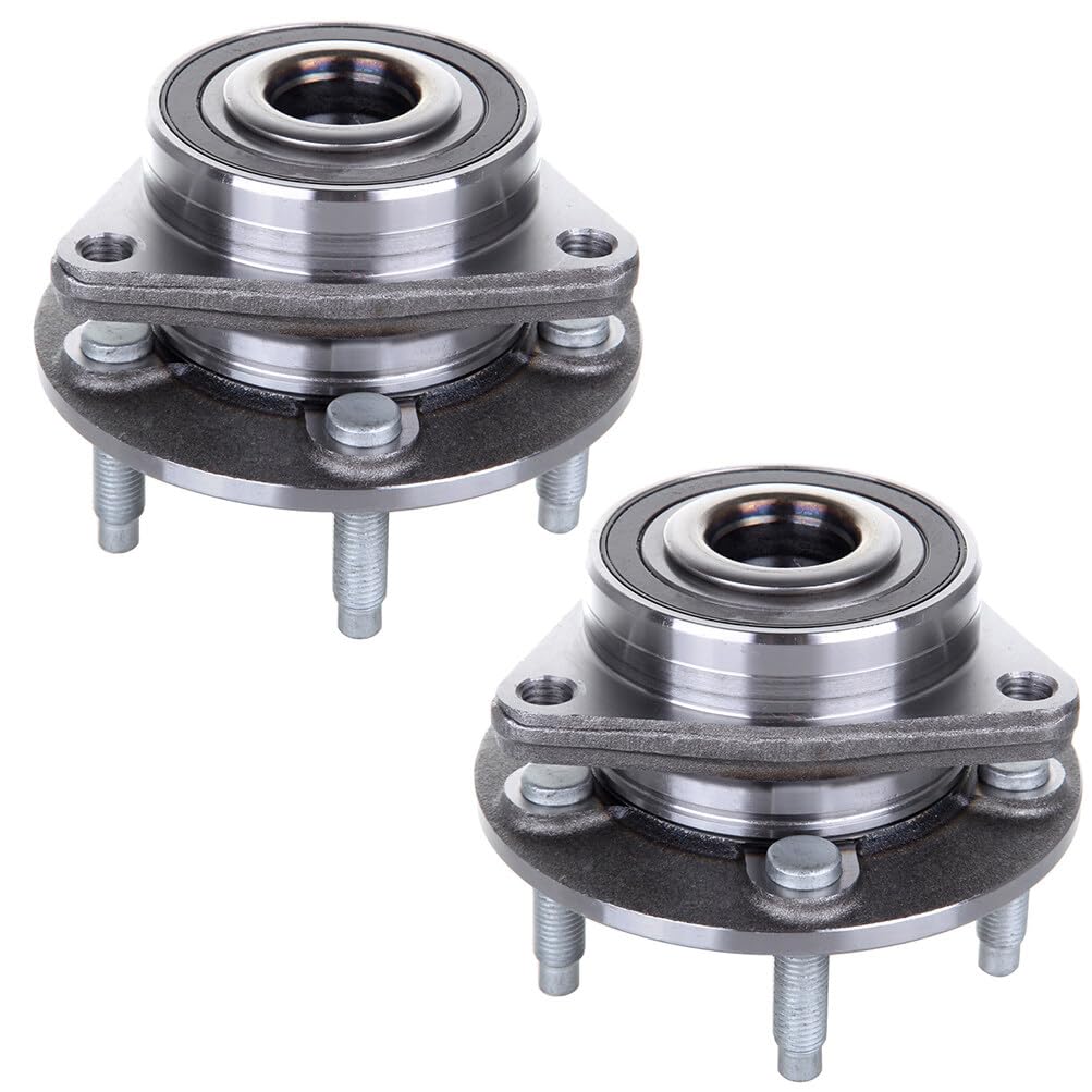 ECCPP Wheel Hub and Bearing Assembly Front 513315 fit for Chevrolet Cruze 2011-2013, for Chevrolet Cruze 2014-2015, for 5 Lugs W