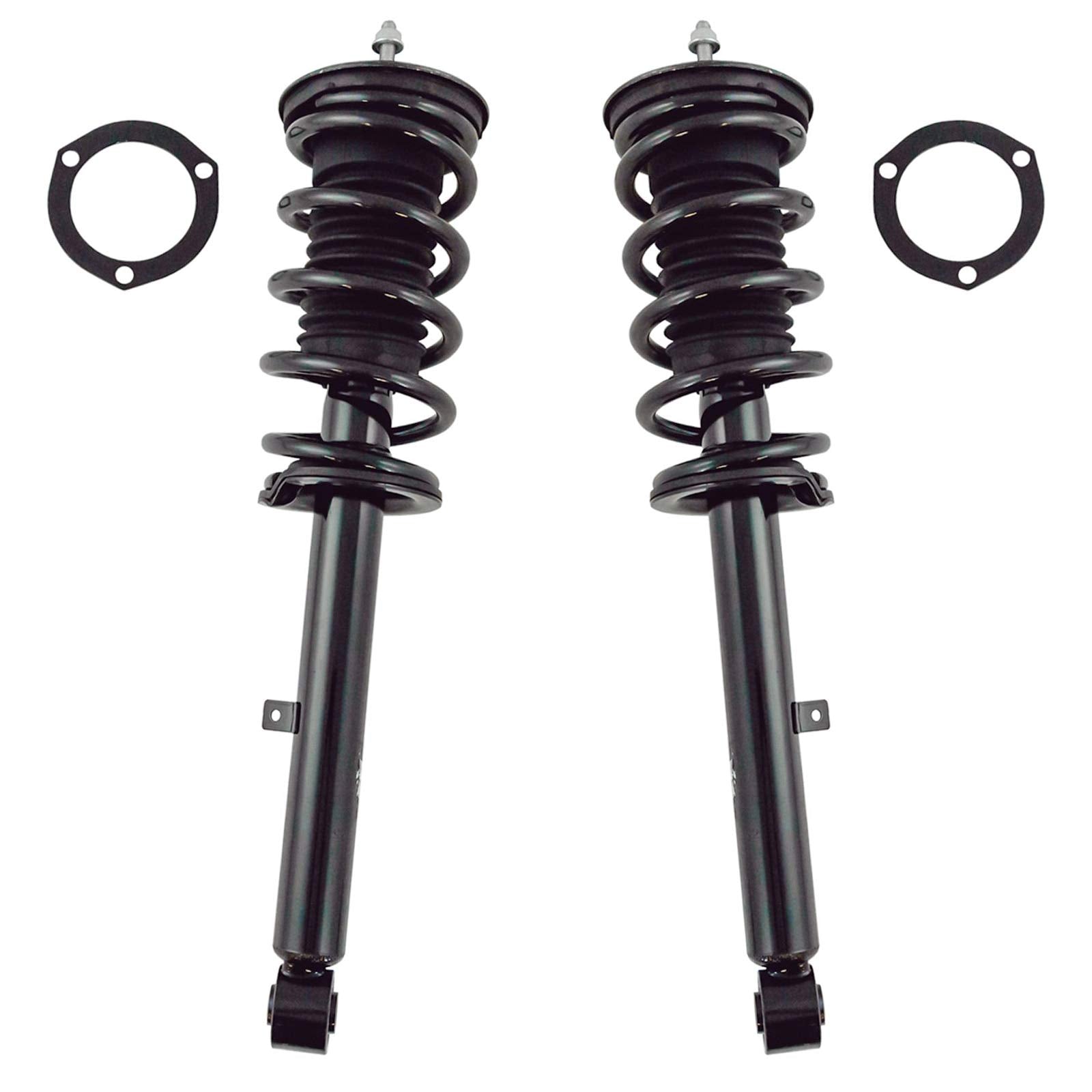 Trq Front Strut & Coil Spring Assembly Set Driver & Passenger Sides Compatible With 06-13 Lexus Is250 Is350