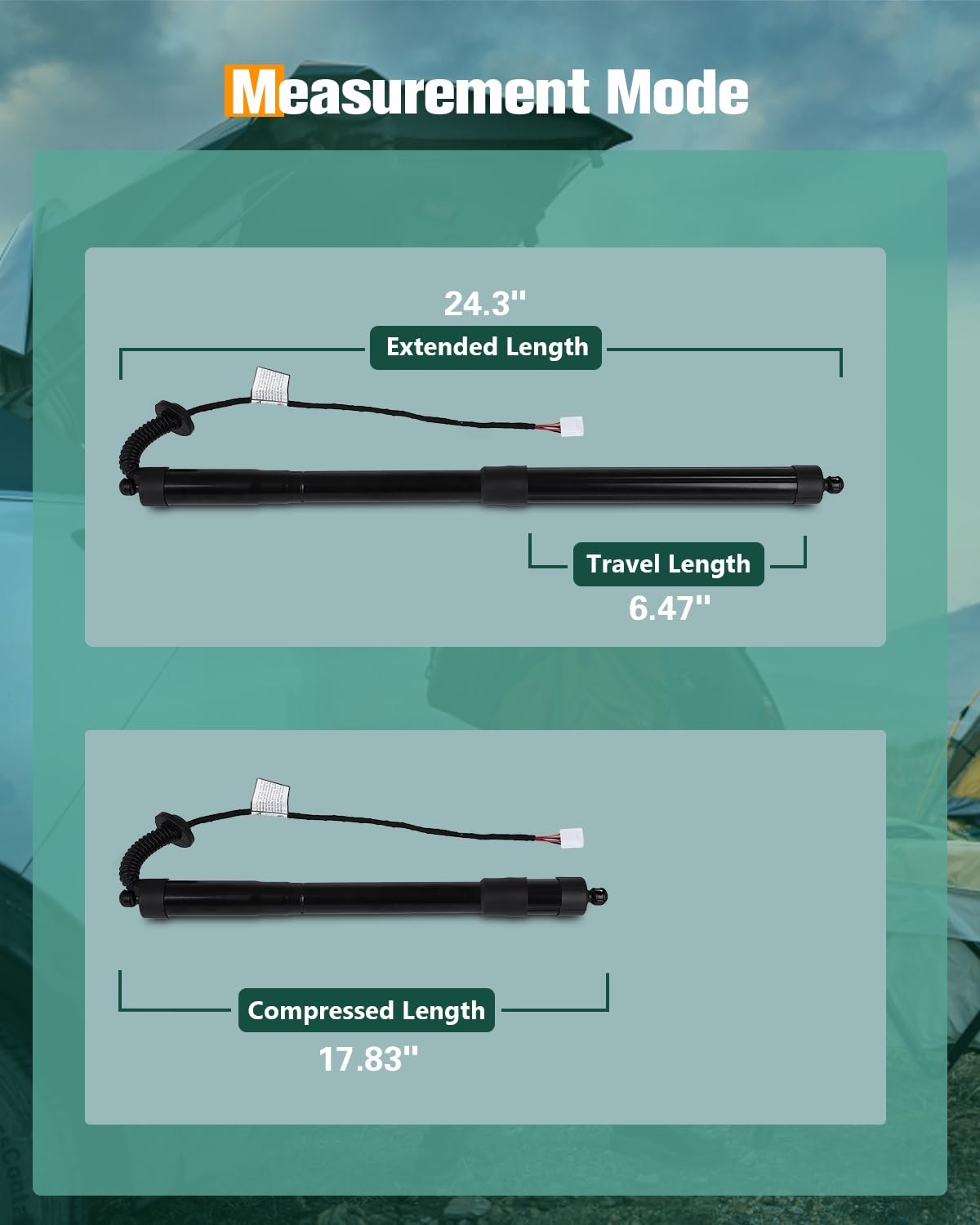 Scitoo Rear Left Tailgate Power Lift Support Shock Strut Fit For Lexus Nx200T 2015-2017,For Lexus Nx300H 2015-2017 -Replace 6892