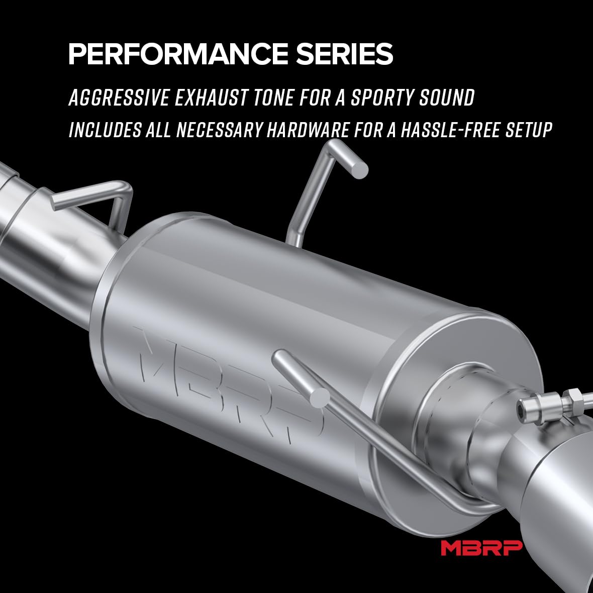 Mbrp 05-10 Ford Mustang V6 3In Axle Back Single Rear Exit Al - S7217Al