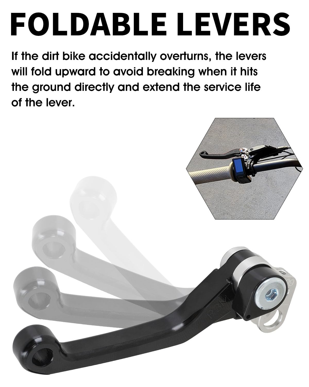 Jfg Racing Brake Levers For Surron Light Bee,Foldable Adjustable Clutch Lever Handle Levers Replacement For Electric Dirt Bike S