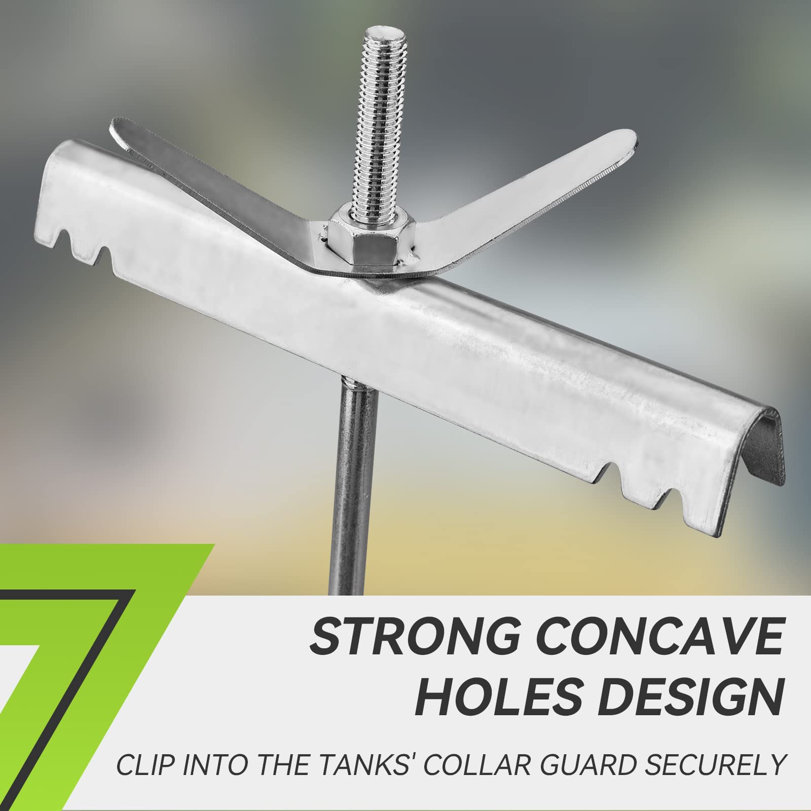 Rvmate Rv Dual Propane Tank Mounting Rack For 30 Lbs Tanks, For Travel Trailer Hitch Frame