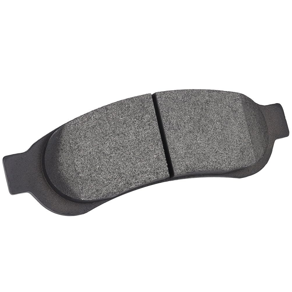 Automuto 4Pcs Rear Semi-Metallic Disc Brake Pads Set D1067 For Ford For F-250 Super Duty 2005-2012, For Ford For F-350 Super Dut