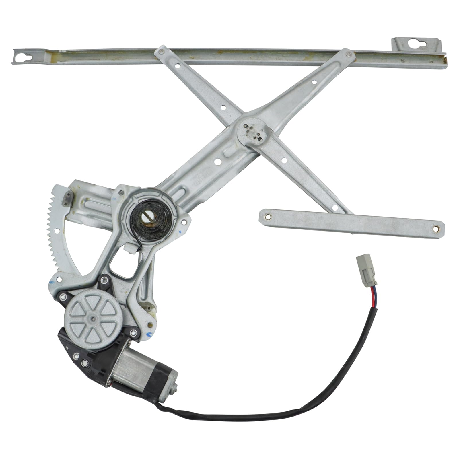 Trq Front Right Power Window Regulator & Motor Assembly Passenger Side Compatible With 1990-1993 Honda Accord Ho1351103