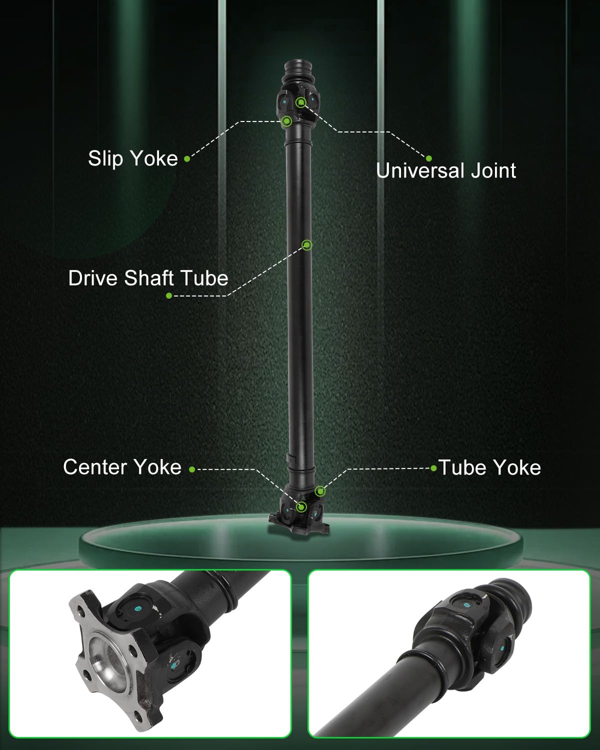 Scitoo?28.875''?Steel Front Driveshaft Assembly Drive Shaft Prop Shaft For Bmw X3 2011-2017,For Bmw X4 2015-2018,Oe# 26209425909