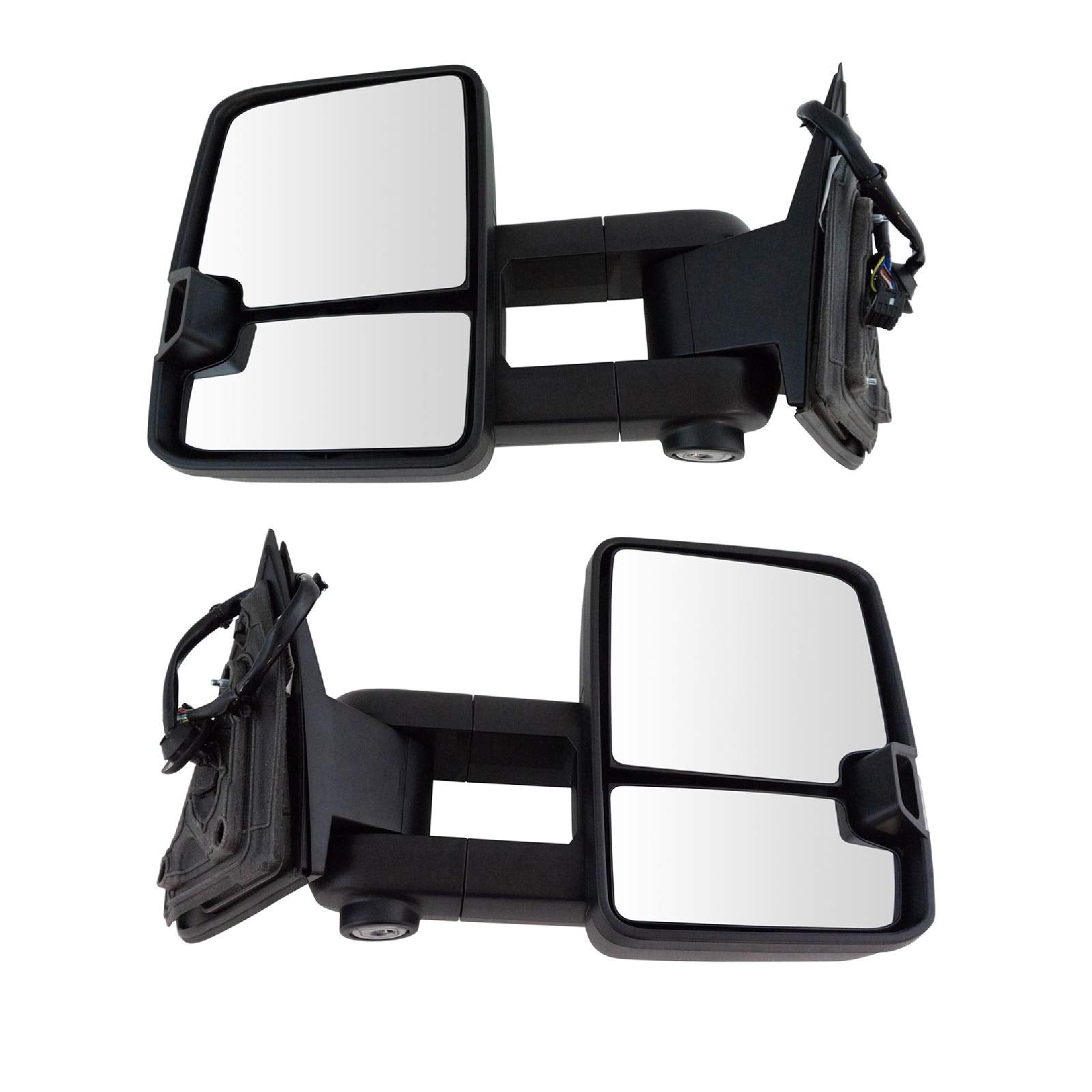 Trail Ridge Tow Mirror Power Heat Turn Memory Upgrade Spotlight Pair For Gm Suv