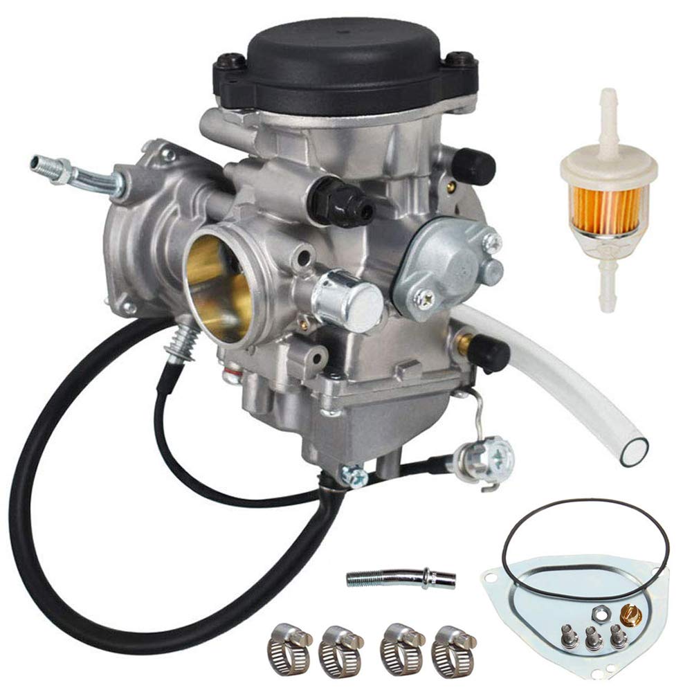 Yfm400 Carburetor Carb Kit Compatible With Yamaha Big Bear Wolverine Kodiak Grizzly 400 Yfm 400 Yfm400 2000 2001 2002 2003 2004