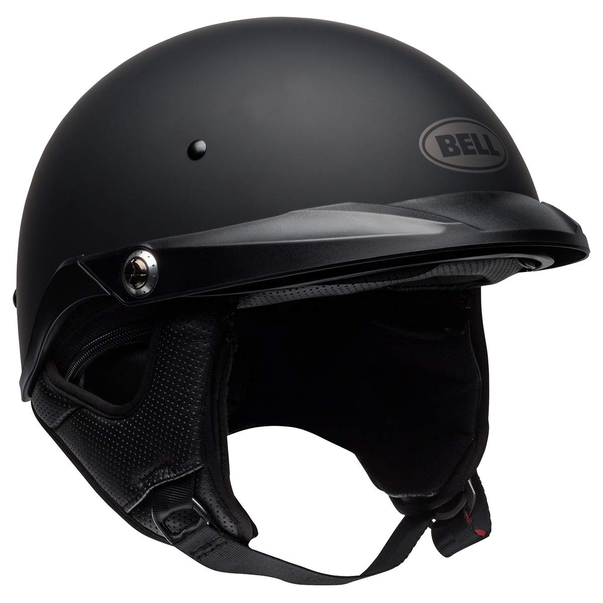 Bell Pit Boss Open-Face Motorcycle Helmet (Solid Matte Black, X-Large/XX-Large)