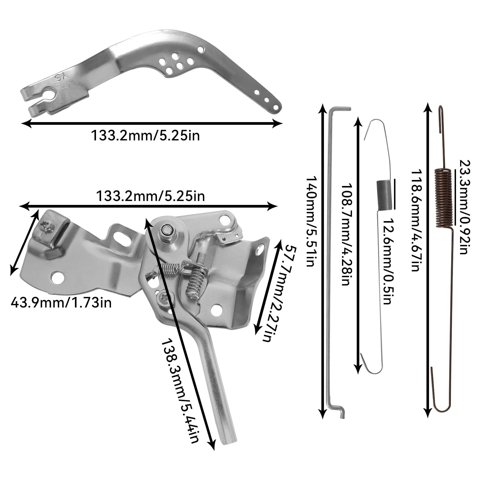 Bularie Gx160 Gx200 212Cc 196Cc Throttle Control Assembly Kit Replace For Predator 212, Hon Da Gx140 Gx120 Engines - Mini Bike G