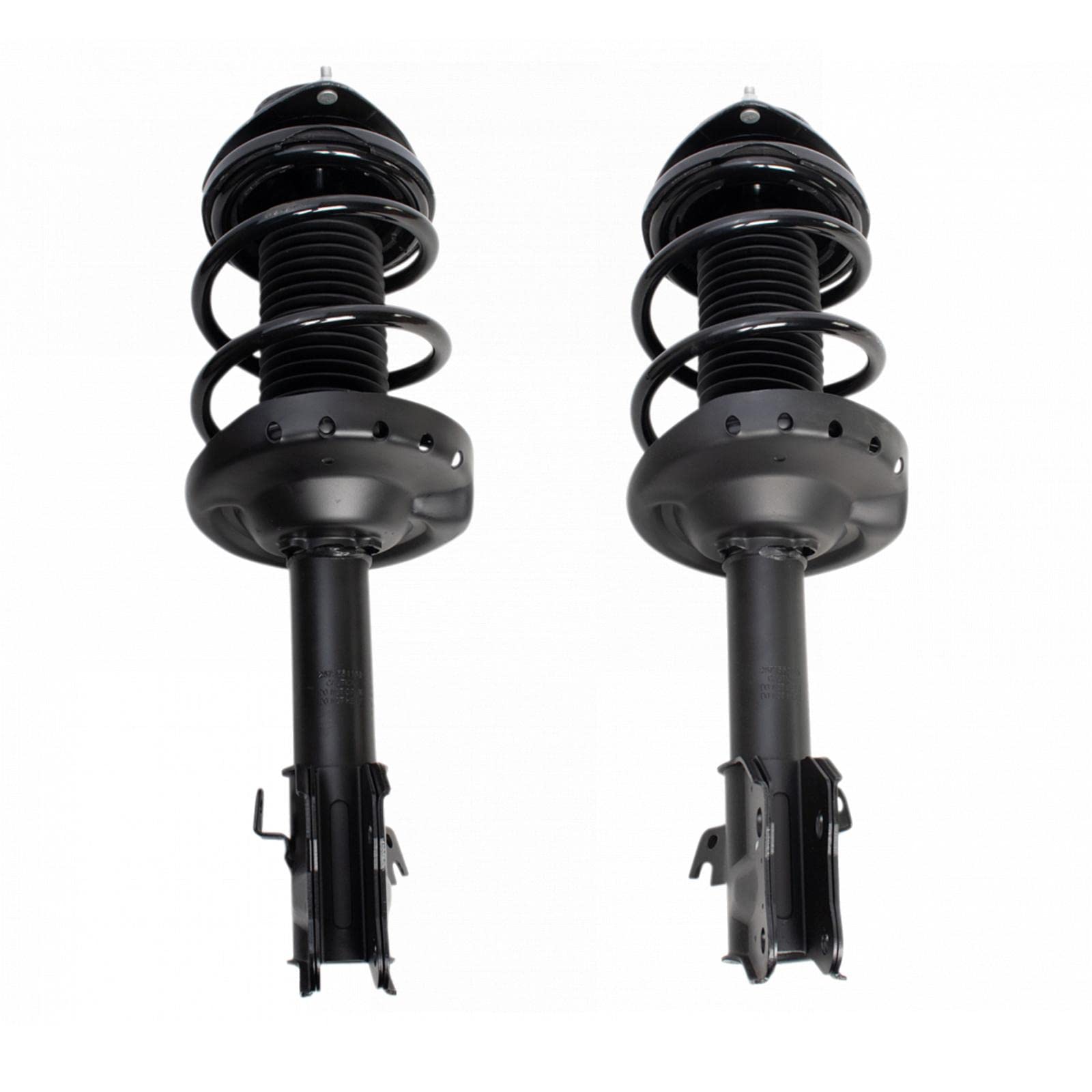 Trq Front Strut & Coil Spring Assembly Set Driver & Passenger Sides Compatible With 14-16 Subaru Forester