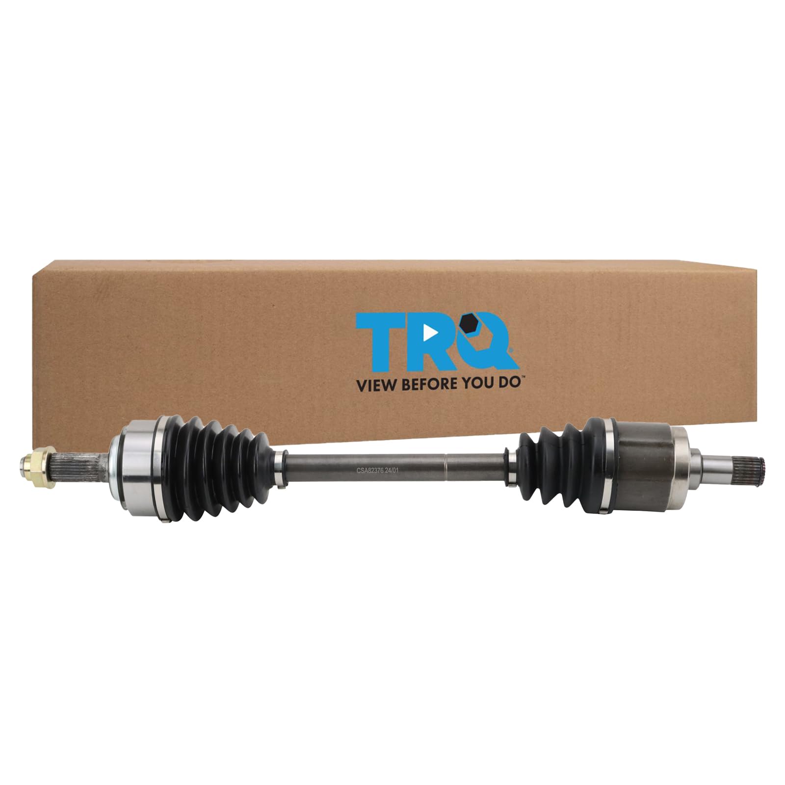 Trq Front Left Cv Axle Shaft Assembly Drivers Side Compatible With 2003-2011 Honda Element
