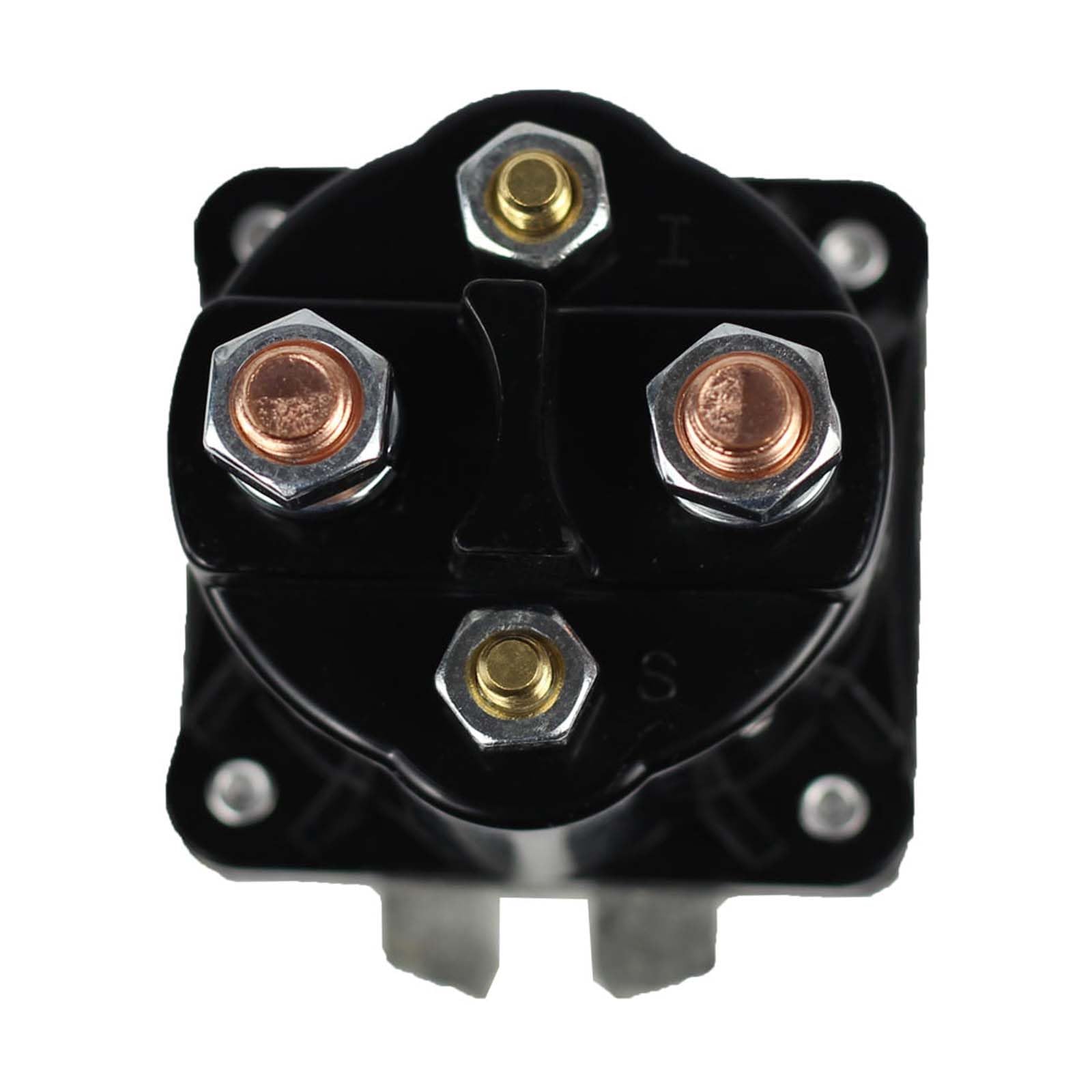 Dump Trailer Solenoid 12V 4 Terminal 100 AMP Kti Solenoid Relay Replacement for Intermittent Duty Monarch Bucher SAZ4201GJ 07522