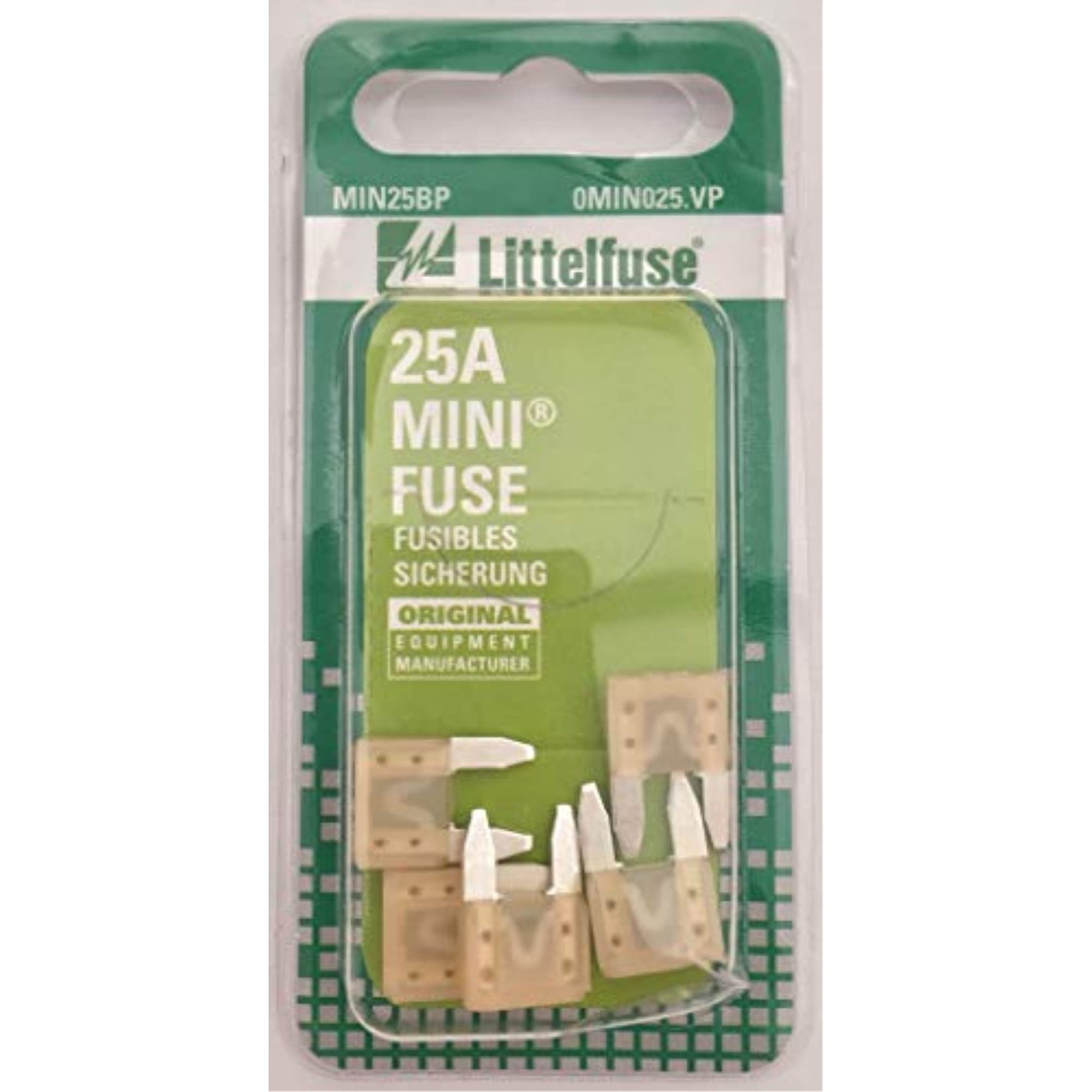 Littelfuse Min25Bp Fuse, (Pack Of 5)