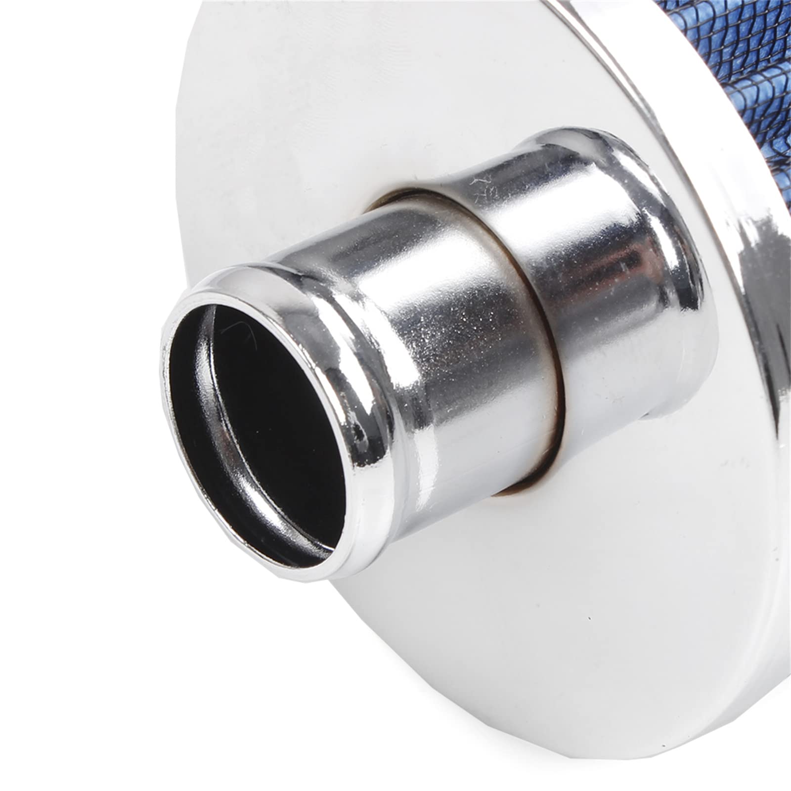 MUGE RACING 23mm Car Air Filter Universal Cold Air Intake Filter High Flow Vent Valve Cover Breather Filter (Blue- 2 Pcs)