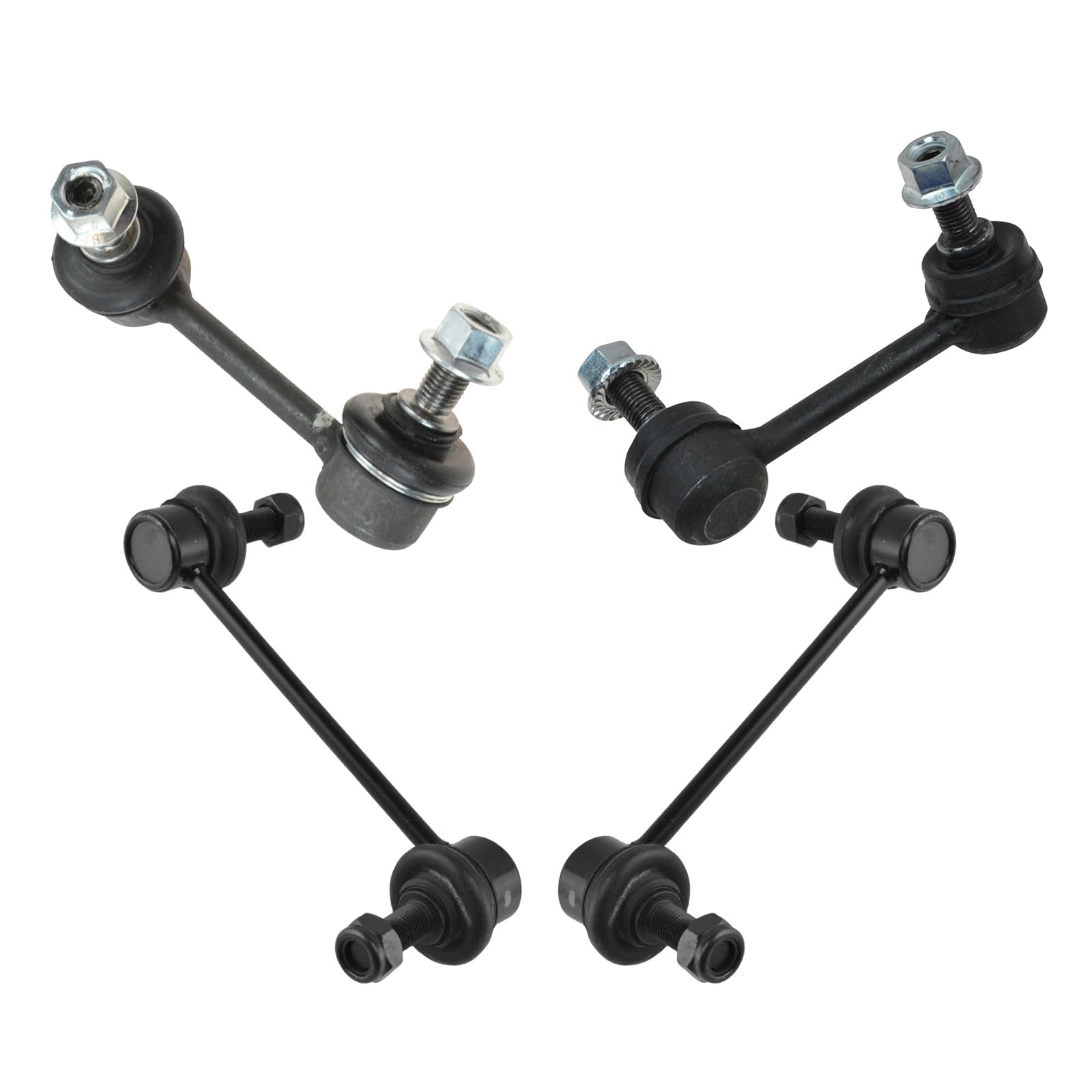 Trq Sway Bar Stabilizer Link Set Front & Rear Compatible With 97-01 Prelude
