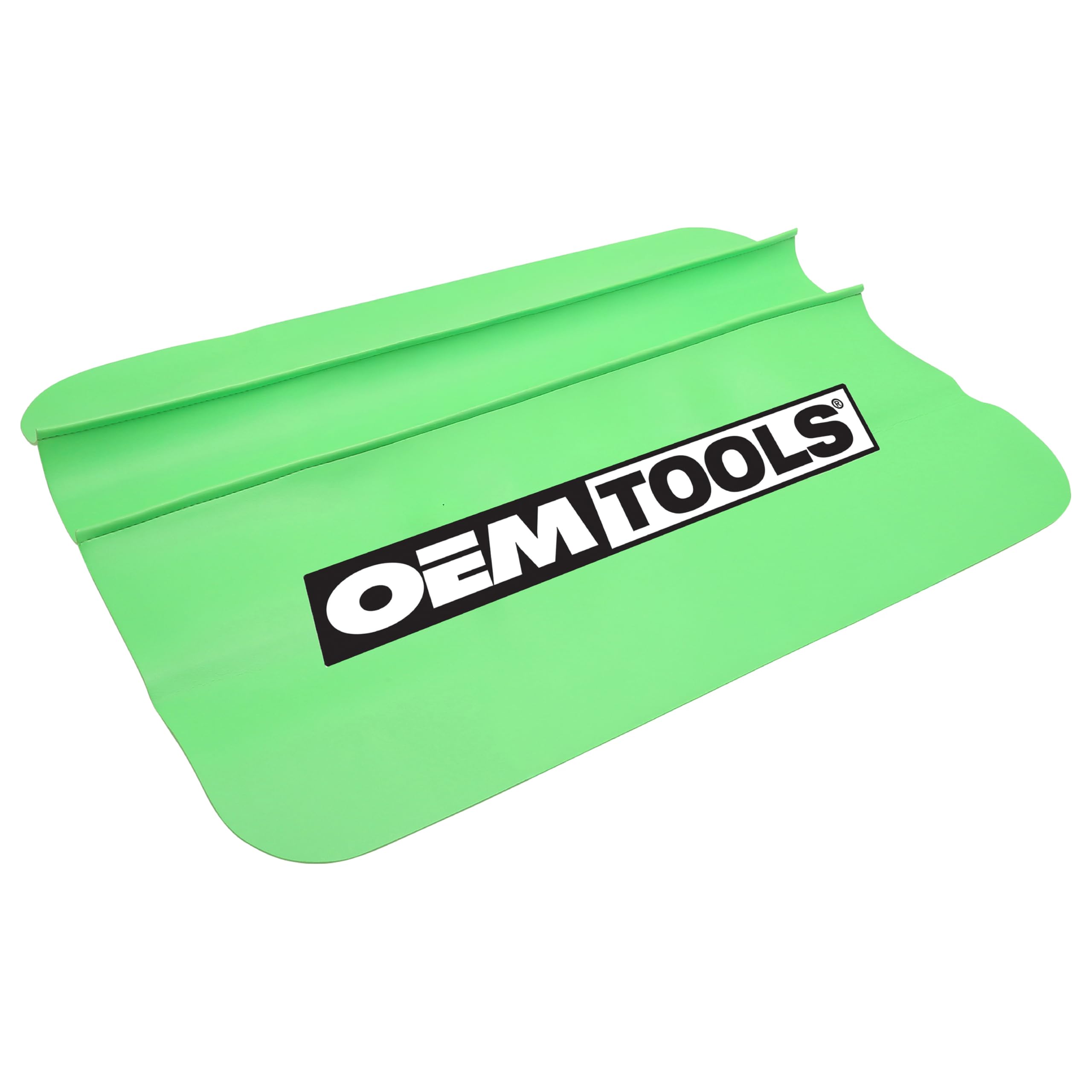 OEMTOOLS 24902 Green Vinyl Fender Cover, 27 x 34 Vehicle Repair Cover, Car Fender Protector for Mechanics, Mat Holds Tools i