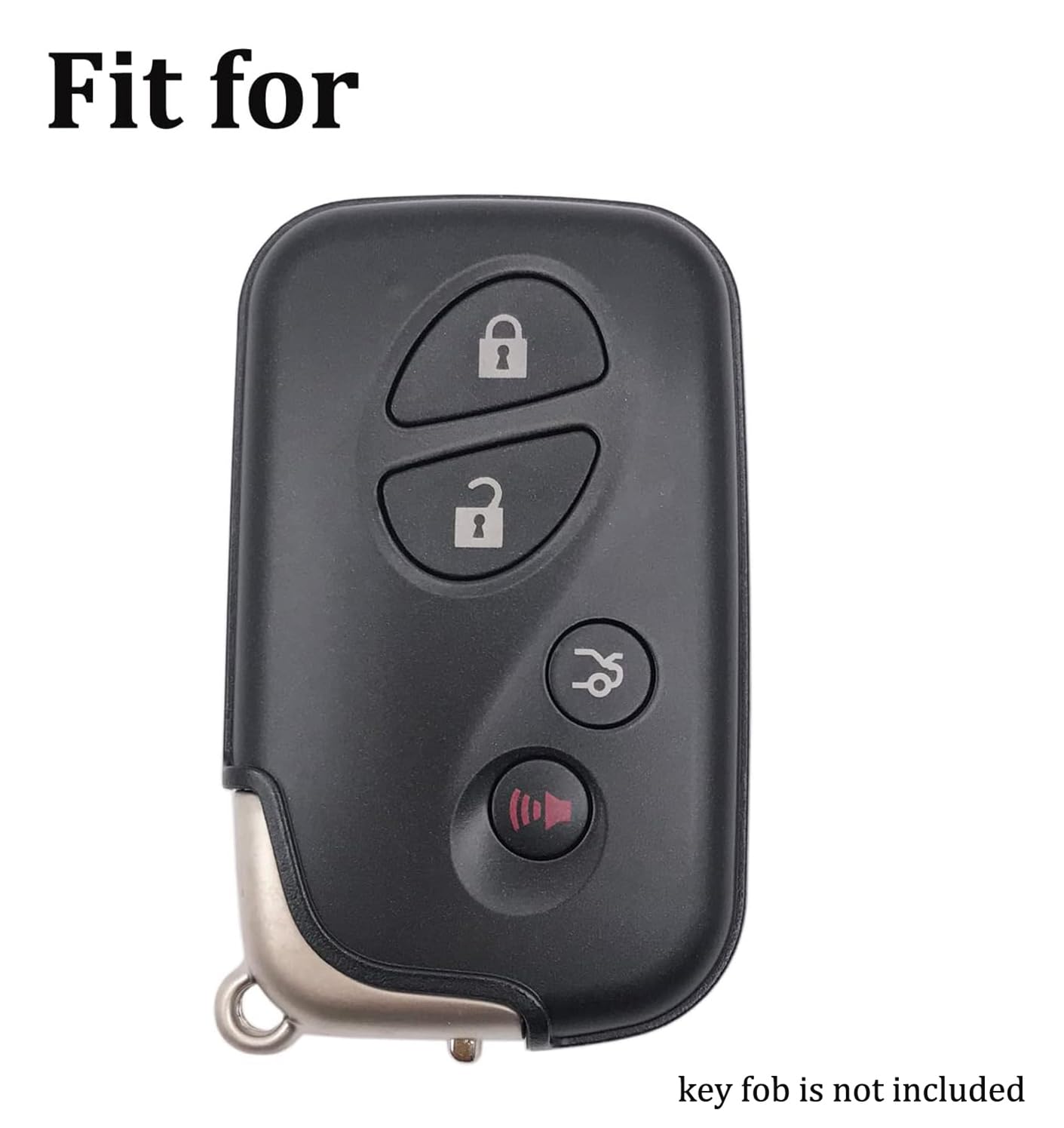 Arruweer Key Fob Cover For Lexus Gx460 Rx350 Es350 Is250 Gx460 Lx570 Is350 Gs430 Gs300 Gs450H Is-C Is-F With Keychain