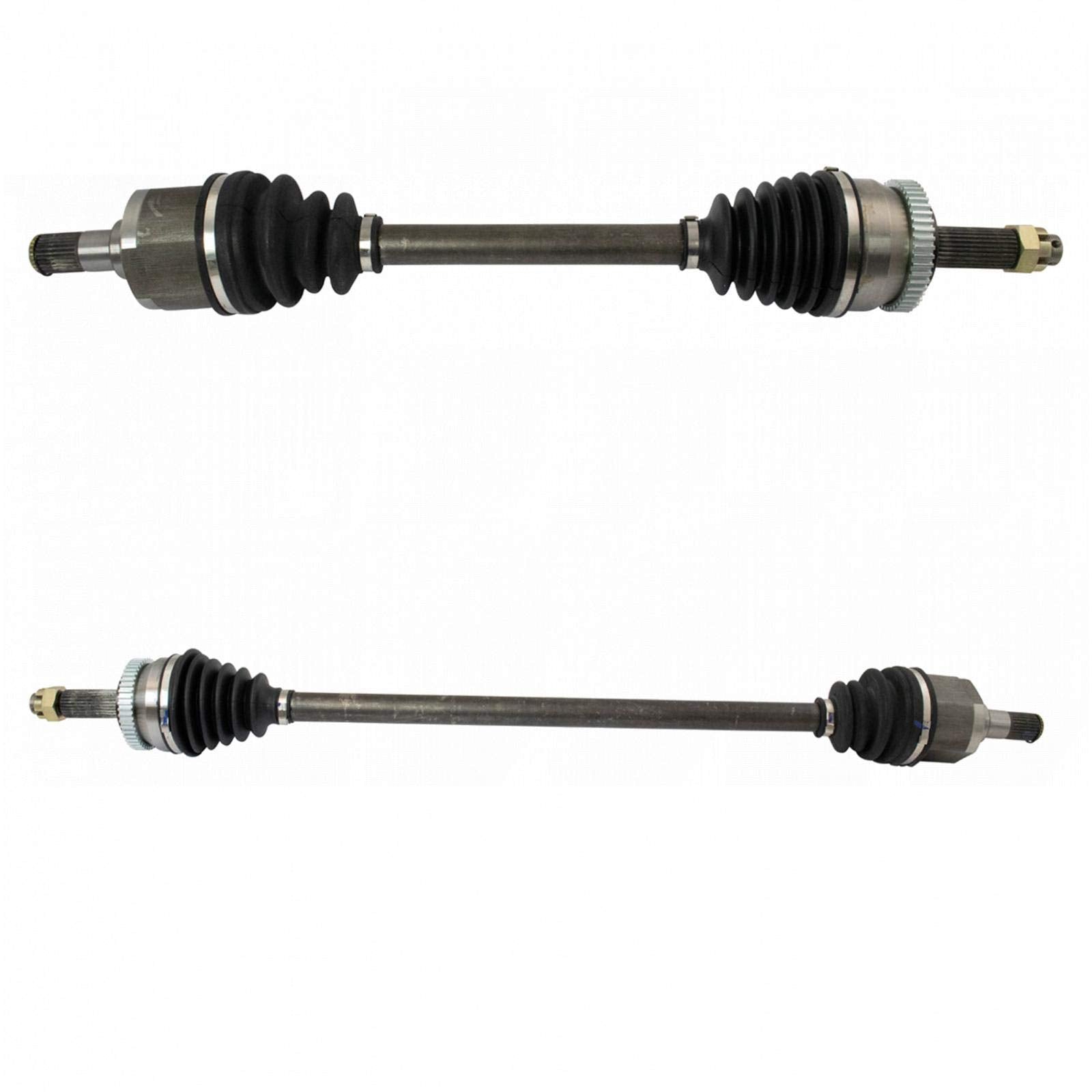Trq Front Cv Axle Shaft Assembly Set Compatible With 2005-2009 Hyundai Tucson 2005-2010 Kia Sportage