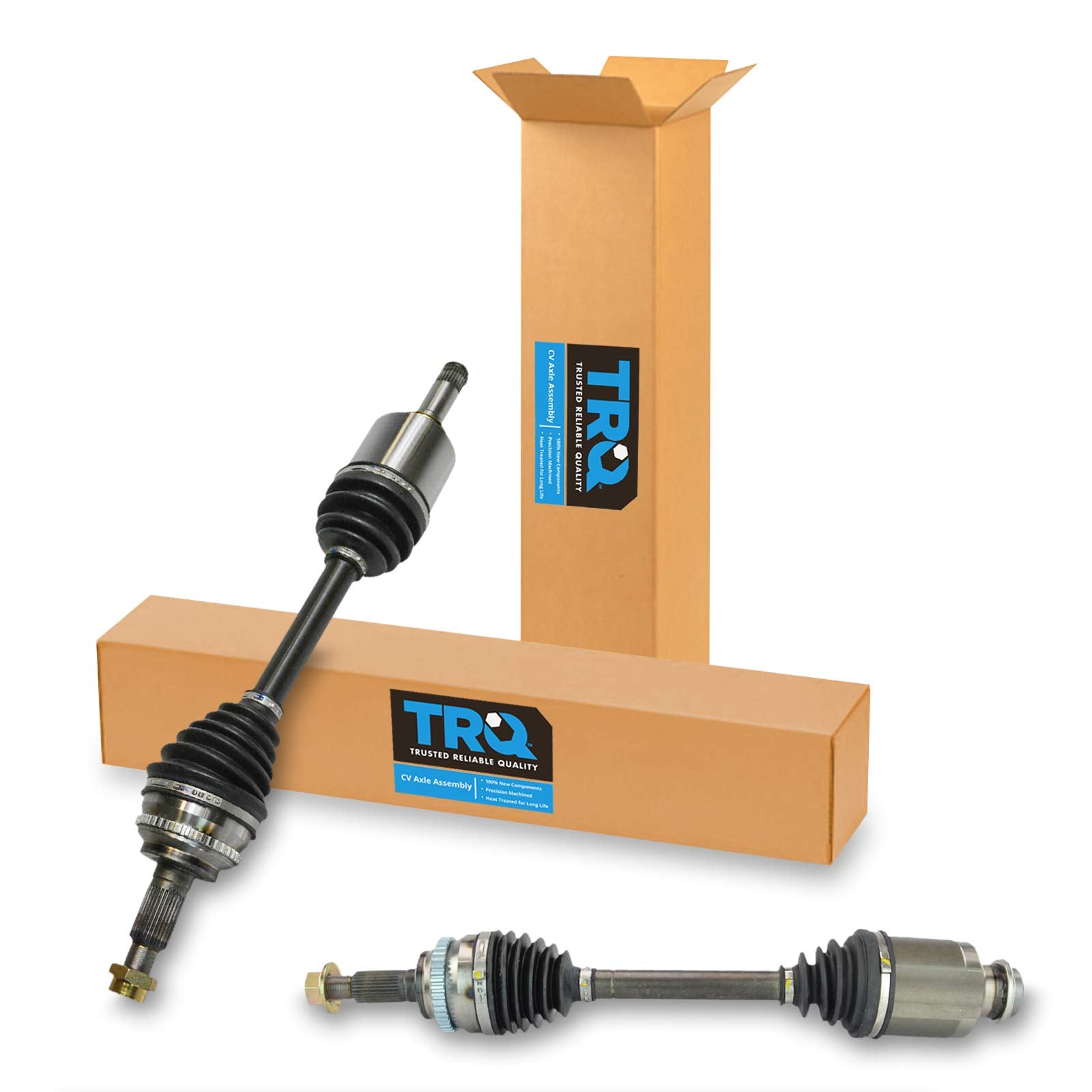 Trq Front Cv Axle Shaft Assembly Set Compatible With 2007-2013 Ford Edge Lincoln Mkx