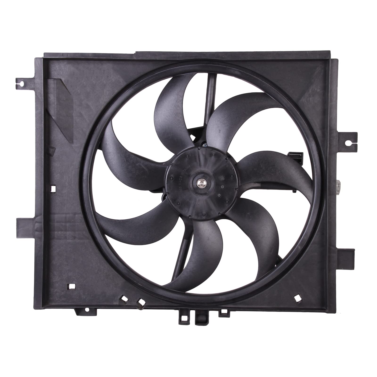 TYG OE Replacement(CAPA Quality) Cooling Fan for 2013-2017 Nissan Versa Sedan 1.6L Auto (4 Speed) & 2012-2019 Manual Transmissio