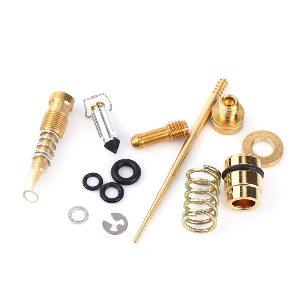 Carburetor Rebuild Kit Carb Repair for Yamaha Atv YFM350X YFM 350X Warrior 350 88-04 (1988 1989 1990 1991 1992 1993 1994 1995 19