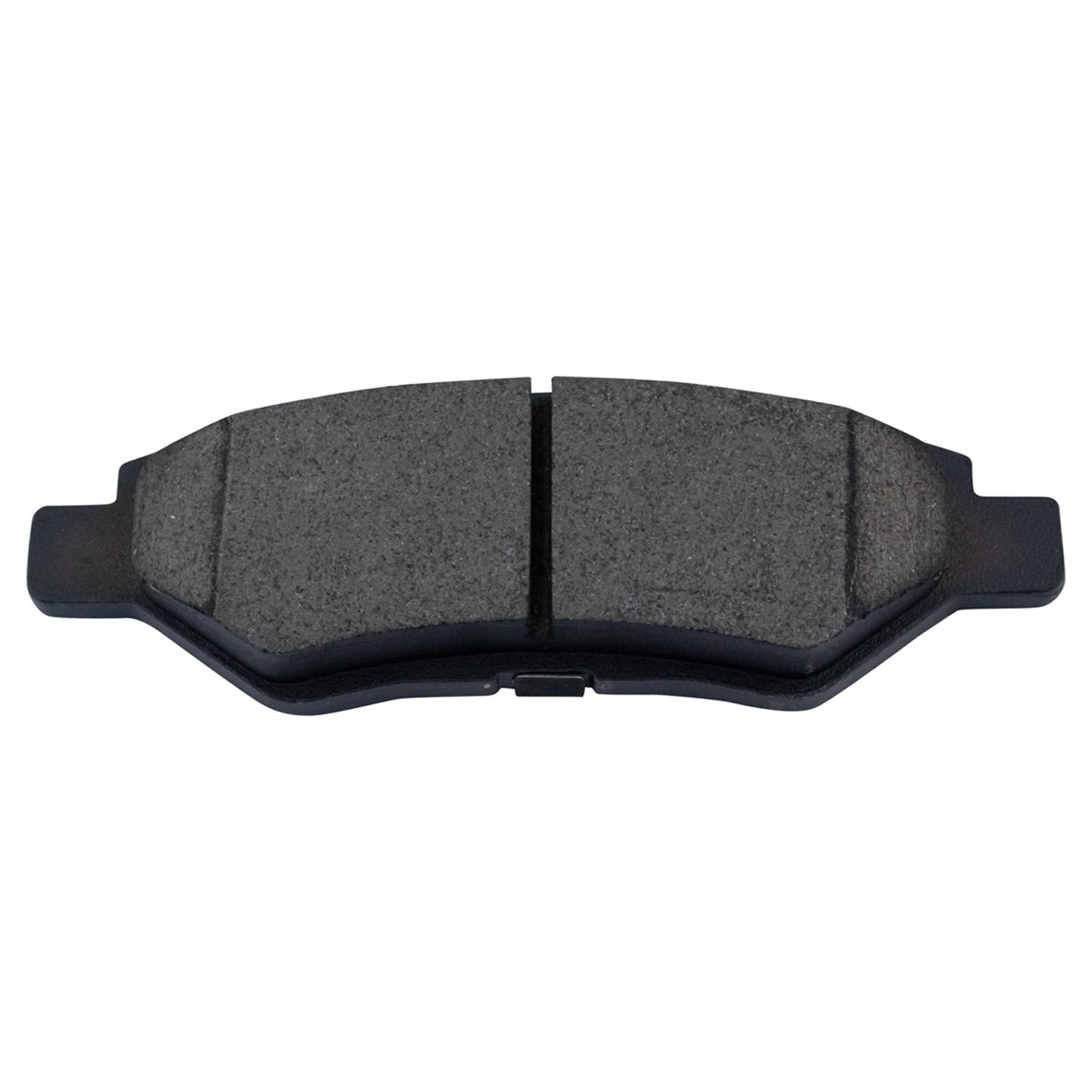 Trq Rear Brake Pad & Rotor Kit Brake Pads Brake Rotor Ceramic Premium G-Coated Compatible With 2008-2014 Cadillac Cts 2010-2015