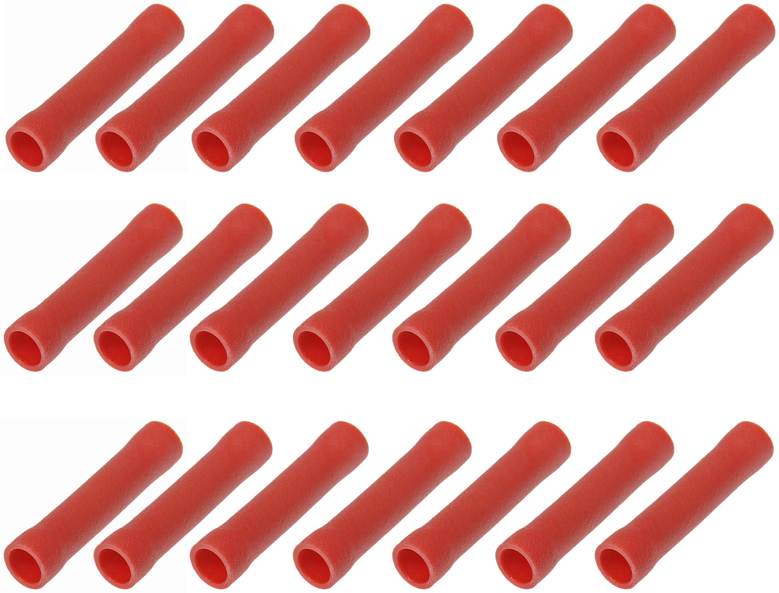 Dorman 85497 22-18 Gauge Butt Terminal, Red, 100 Pack Universal Fit