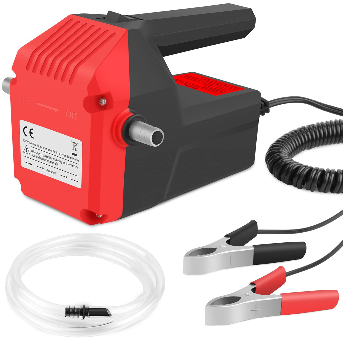 Oil Pump, 12V 60W Oil Extractor, Transfer Pump For Oil Change, Electric Transfer WBCARB091M98D5H