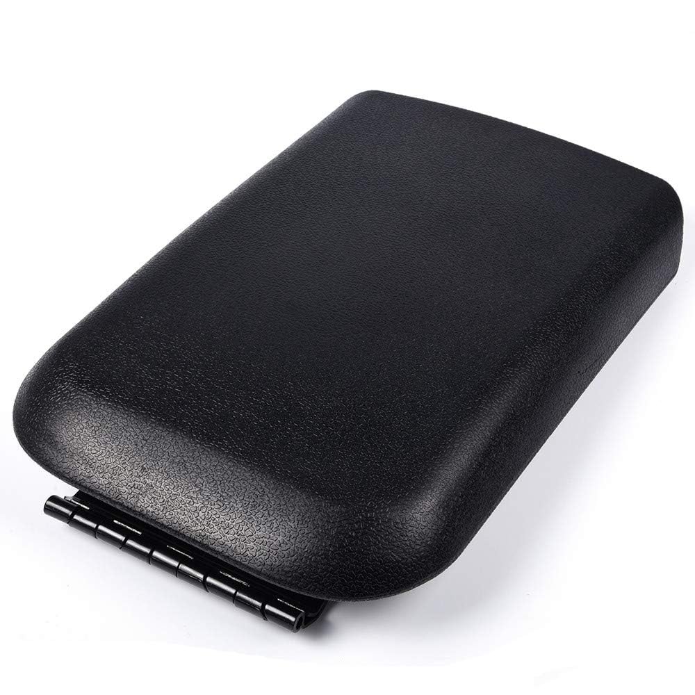 Allgood Center Console Armrest Lid W/Latch Compatible With Ford Mustang 2005 2006 2007 2008 2009 Replacement 5R3Z6306024Aac Black