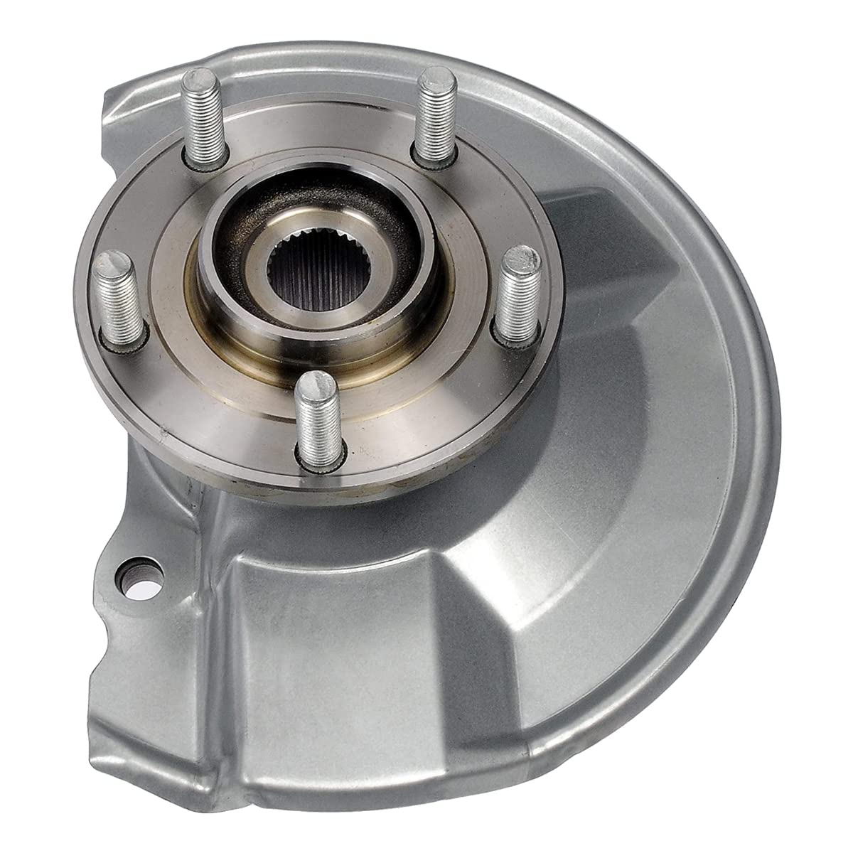 Autoshack Front Steering Knuckle & Wheel Bearing Hub Assembly 5 Lugs With Abs Driver Side Replacement For 2007-2017 Jeep Patriot Compass 2007-2012 Dodge Caliber 1.8L 2.0L 2.4L 4Wd Awd Fwd Kn798413