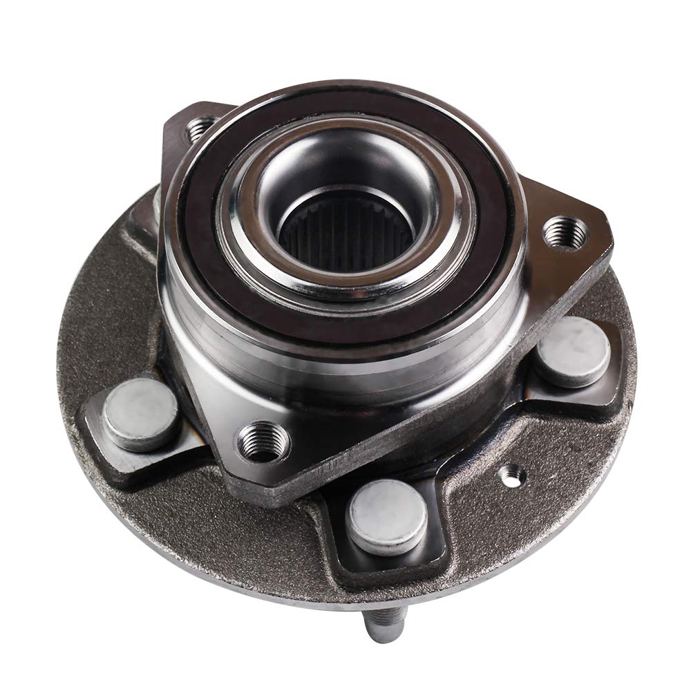 Autoround 513288 Front Or Rear Wheel Bearing Hub Assembly Compatible With Chevy Malibu/Impala/Equinox, Gmc Terrain, Cadillac Cts/Xts, Buick Regal/Lacrosse, Saab 9-5, 5 Lugs W/Abs
