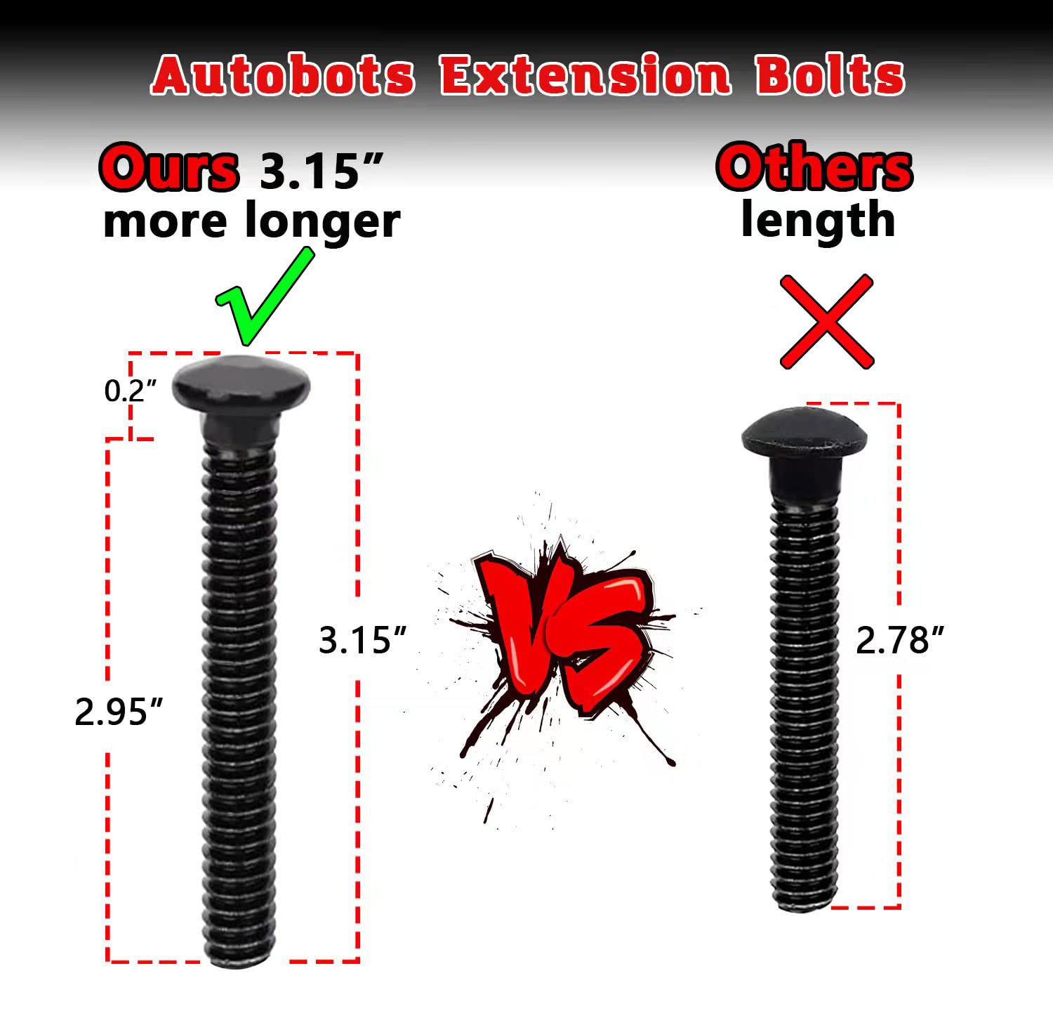 Autobots 1/2 Heavy Duty Bolt-On Forged D Ring, 12000Lbs Break Strength Tie Down Anchors Hooks, For Trailers, Trucks, And Cargo Tie Downs (Pack Of 4) Black