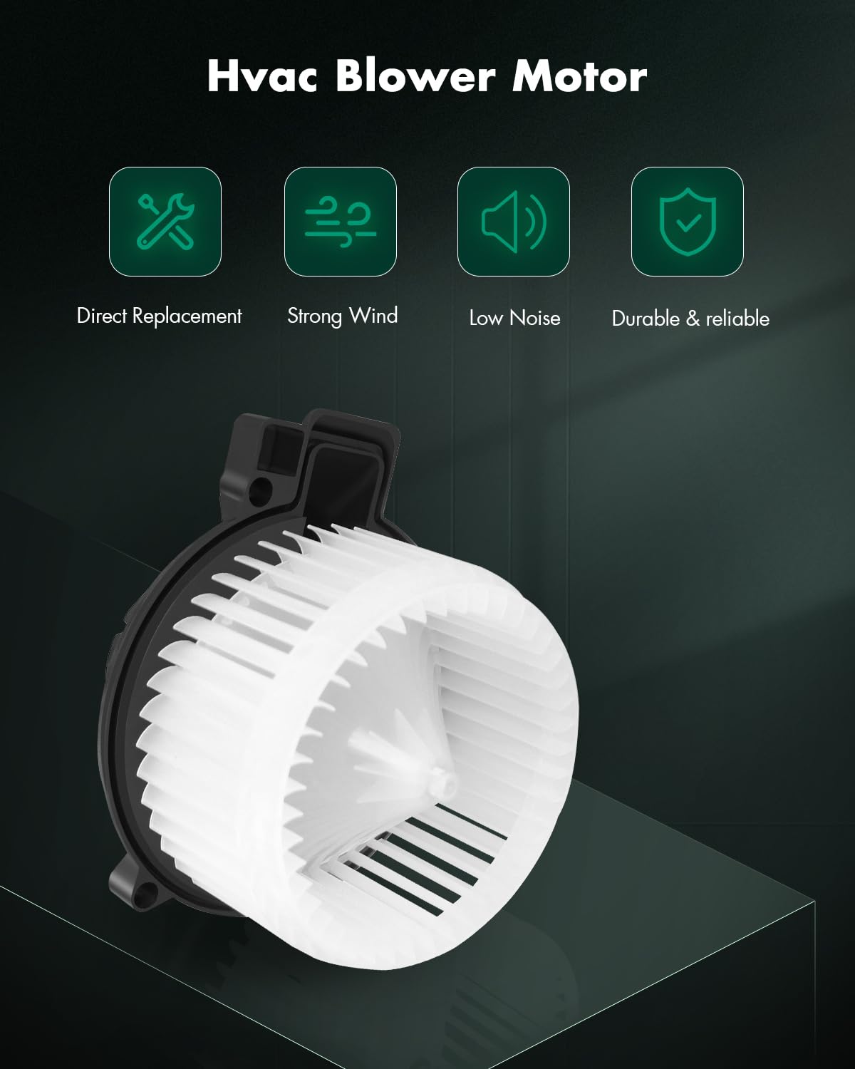 Scitoo 700169 Front Hvac Blower Motor With Fan Cage For Ford For Fusion 2006 2007 2008 2009,For Lincoln For Mkz 2007 2008 2009,F