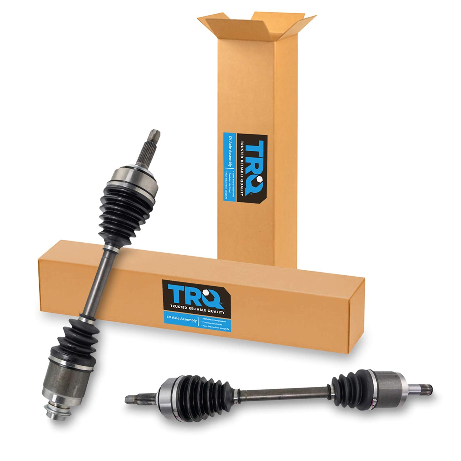 Trq Front Cv Axle Shaft Assembly Set Compatible With 2004-2008 Acura Tsx