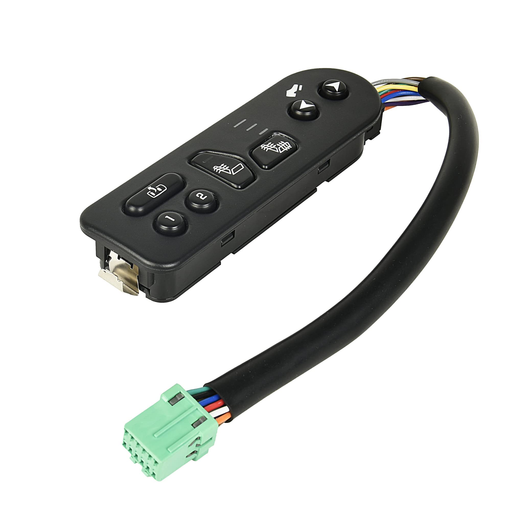 Seat Heater Switch Driver Side Compatible with 2003-2006 Cadillac Escalade Chevy Avalanche 1500 2500 Suburban 1500 2500 Tahoe GM
