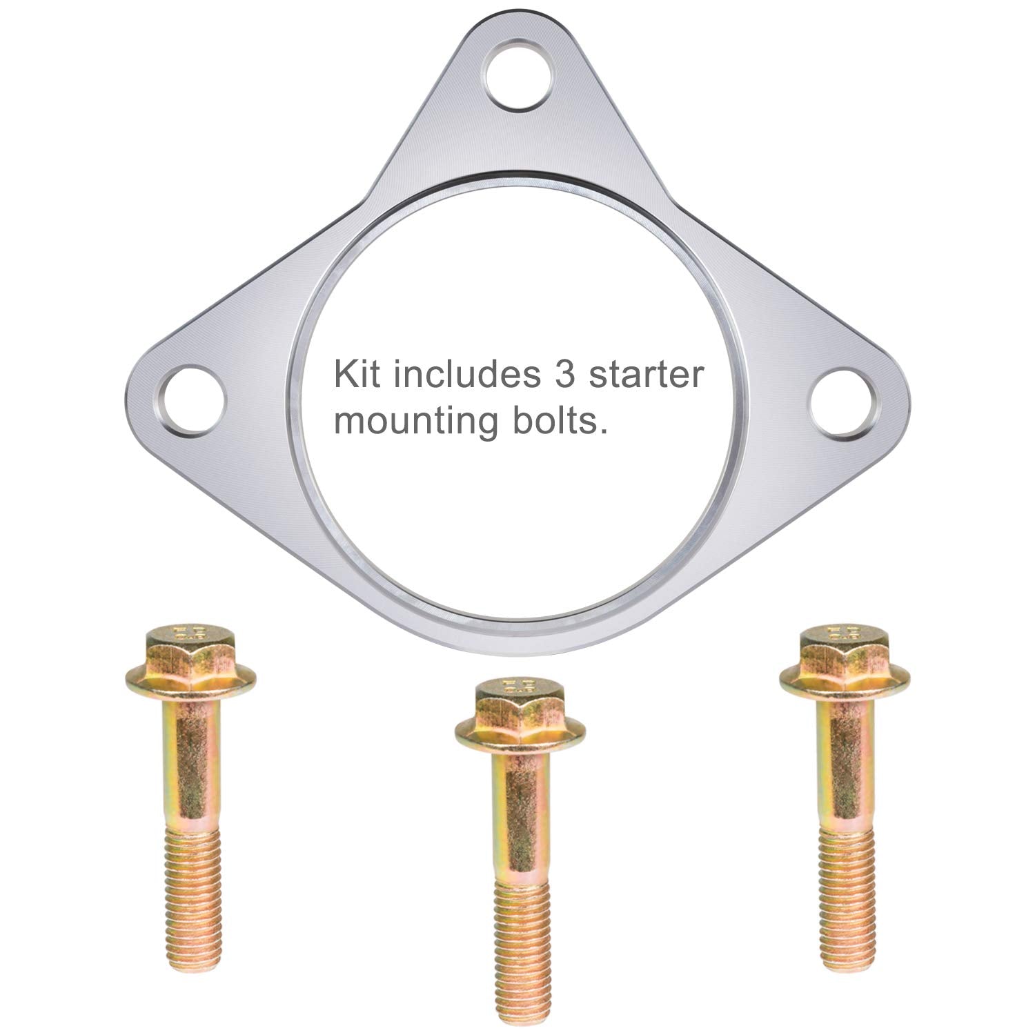 Starter Spacer Kit Bolts 5 Speed Compatible With Dodge Cummins 5.9L 1994-2002